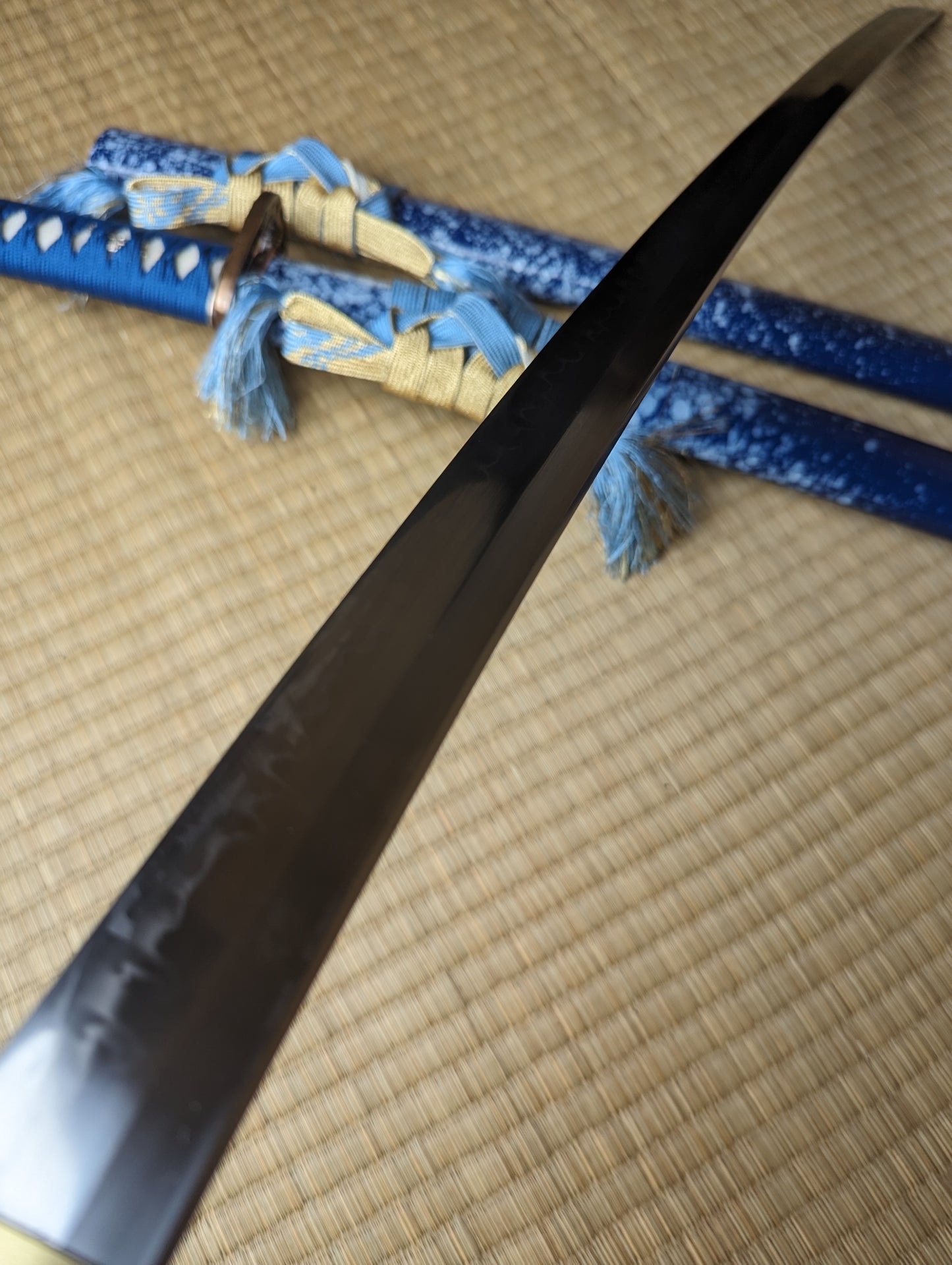 Phoenix Arms 2-Sword Daishou - Tiger Demon - T10 Clay Tempered