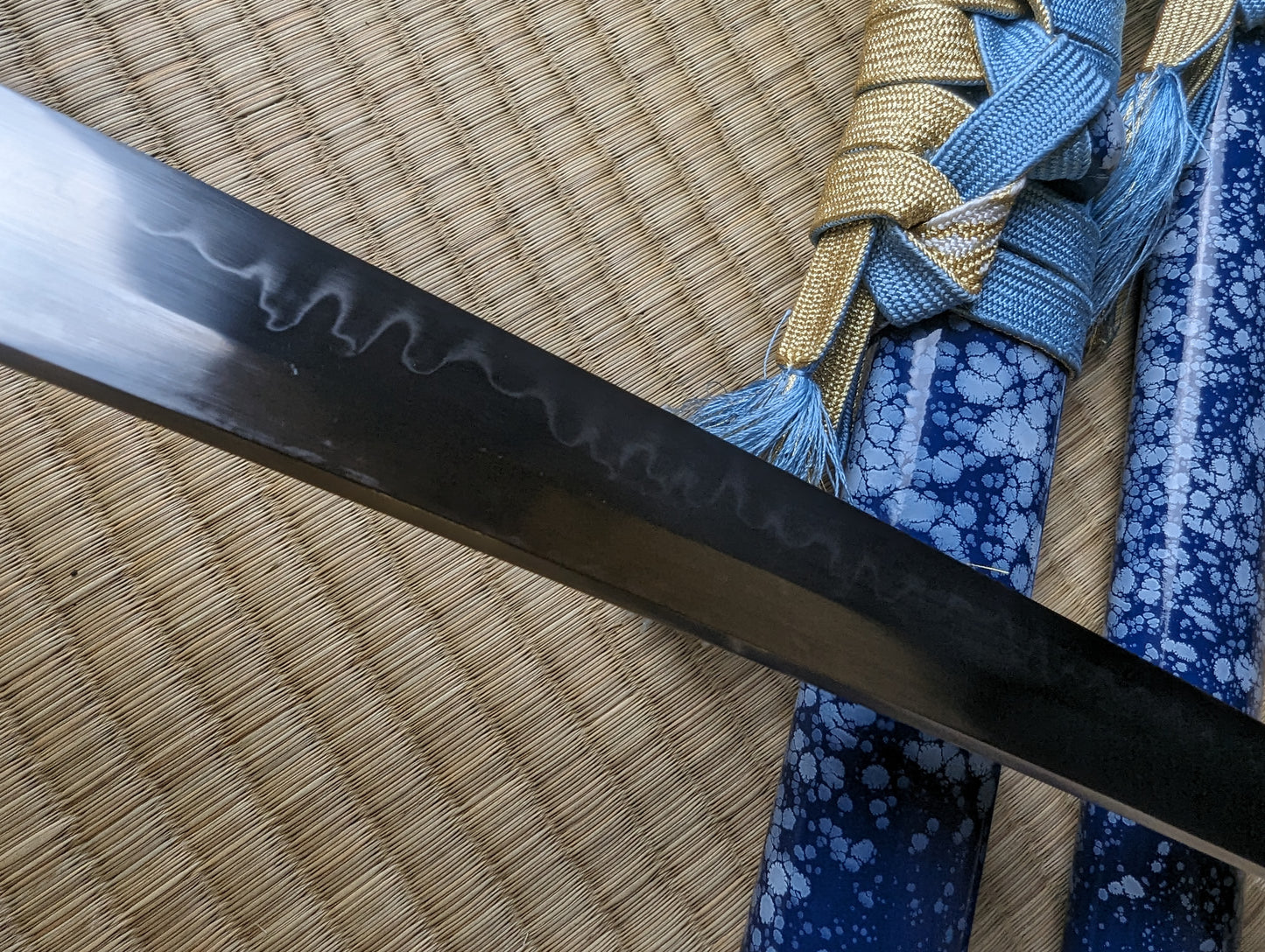 Phoenix Arms 2-Sword Daishou - Tiger Demon - T10 Clay Tempered