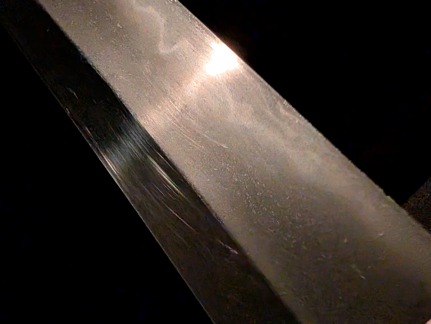 Antique Nihonto - Wakizashi in Shirasaya, Mumei - Eary Edo (3-400 years old)