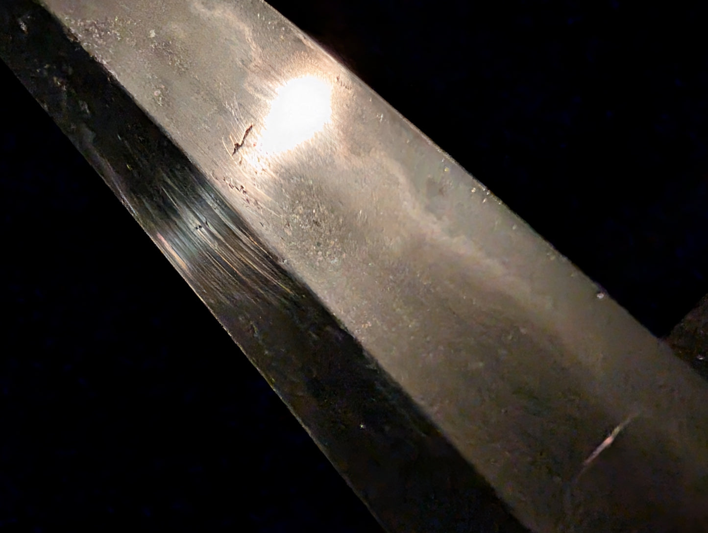 Antique Nihonto - Wakizashi in Shirasaya, Mumei - Eary Edo (3-400 years old)