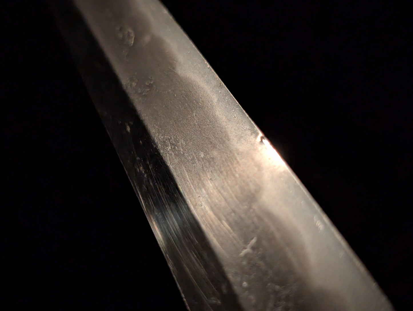 Antique Nihonto - Wakizashi in Shirasaya, Mumei - Eary Edo (3-400 years old)