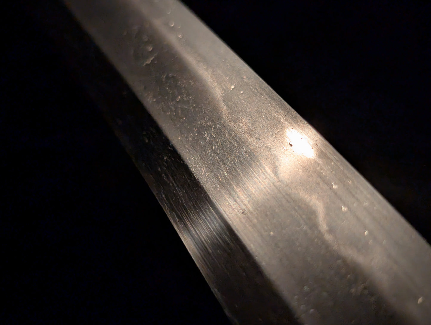 Antique Nihonto - Wakizashi in Shirasaya, Mumei - Late Muromachi (400 years old), NBTHK attributed to Shimosaka