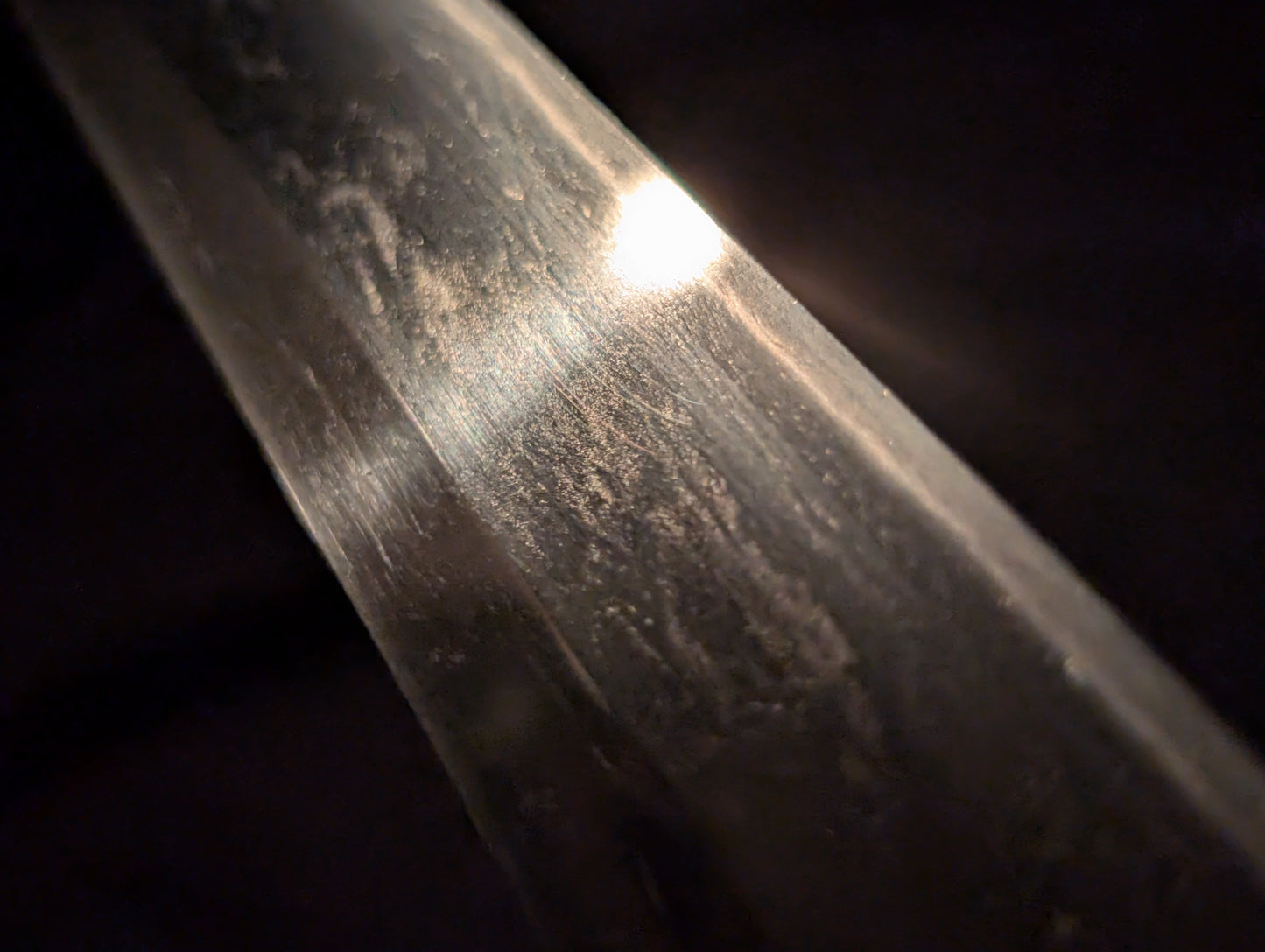 Antique Nihonto - Late Kamakura (700 years old) Katana in Shirasaya - NBTHK attributed to Ko-kongobyoe