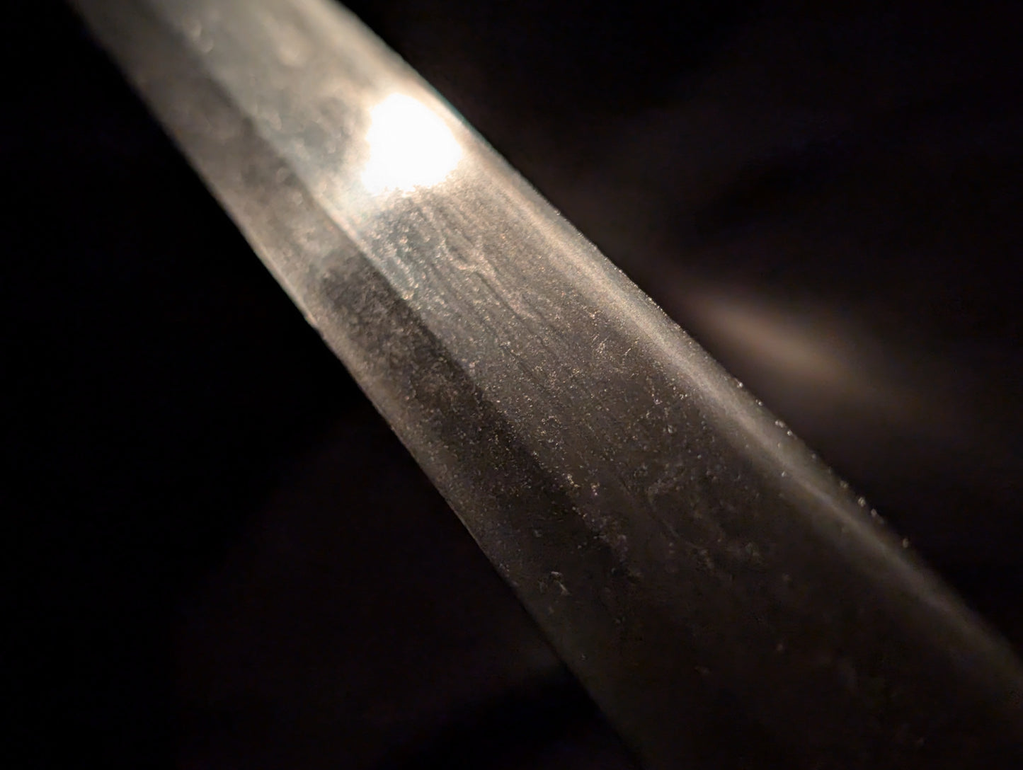 Antique Nihonto - Late Kamakura (700 years old) Katana in Shirasaya - NBTHK attributed to Ko-kongobyoe