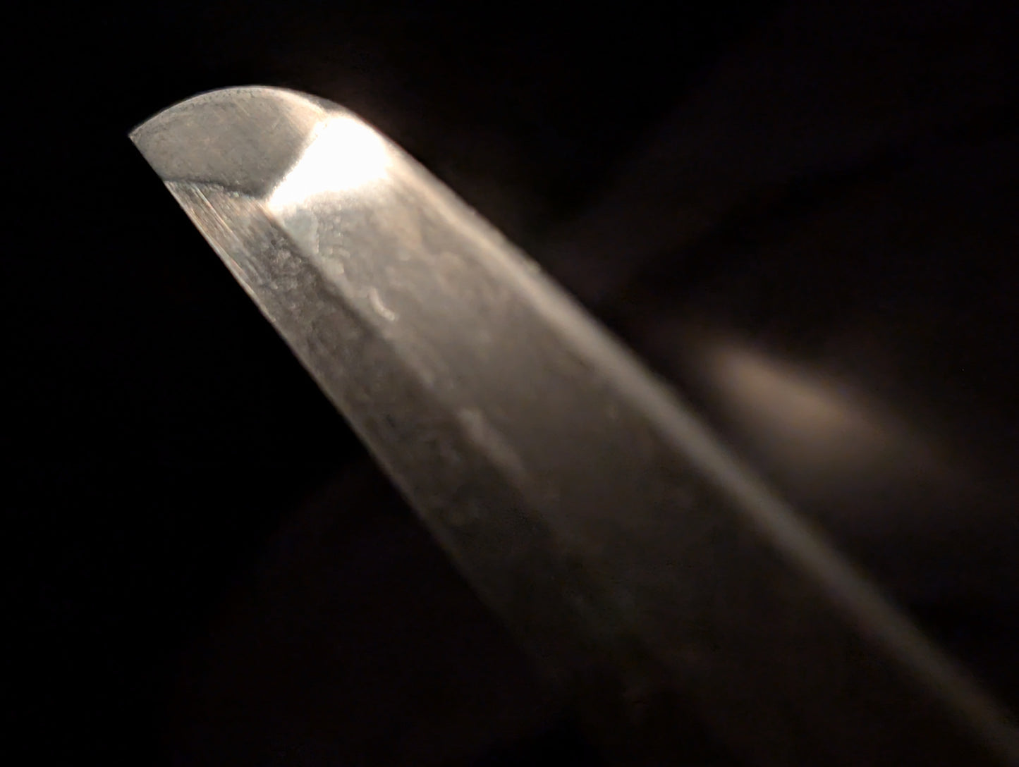Antique Nihonto - Late Kamakura (700 years old) Katana in Shirasaya - NBTHK attributed to Ko-kongobyoe