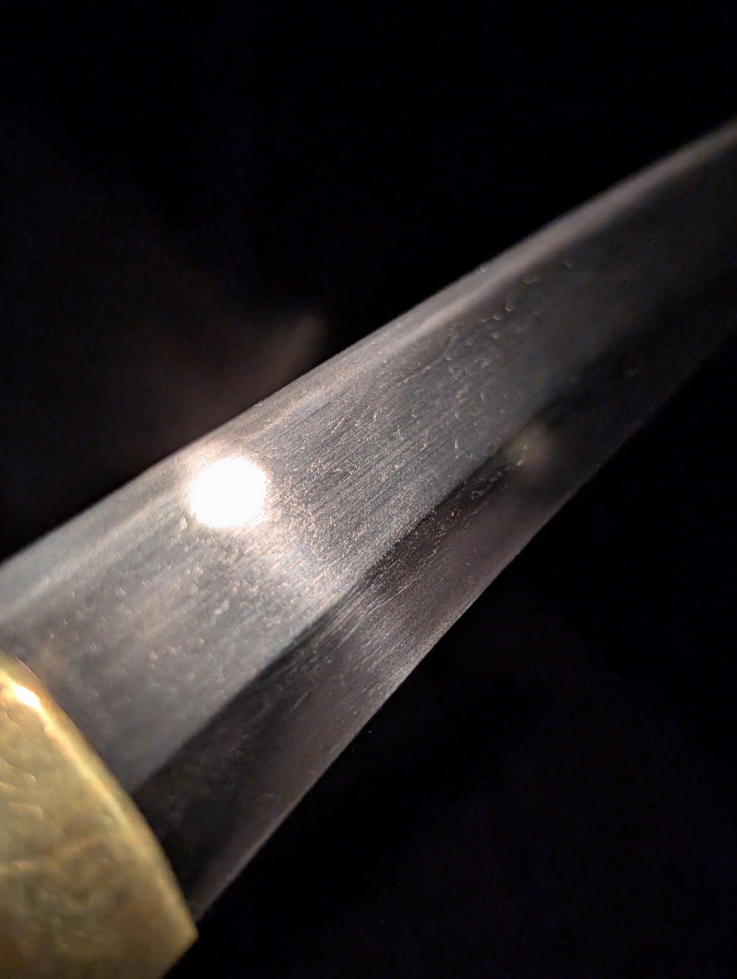 Antique Nihonto - Late Kamakura (700 years old) Katana in Shirasaya - NBTHK attributed to Ko-kongobyoe
