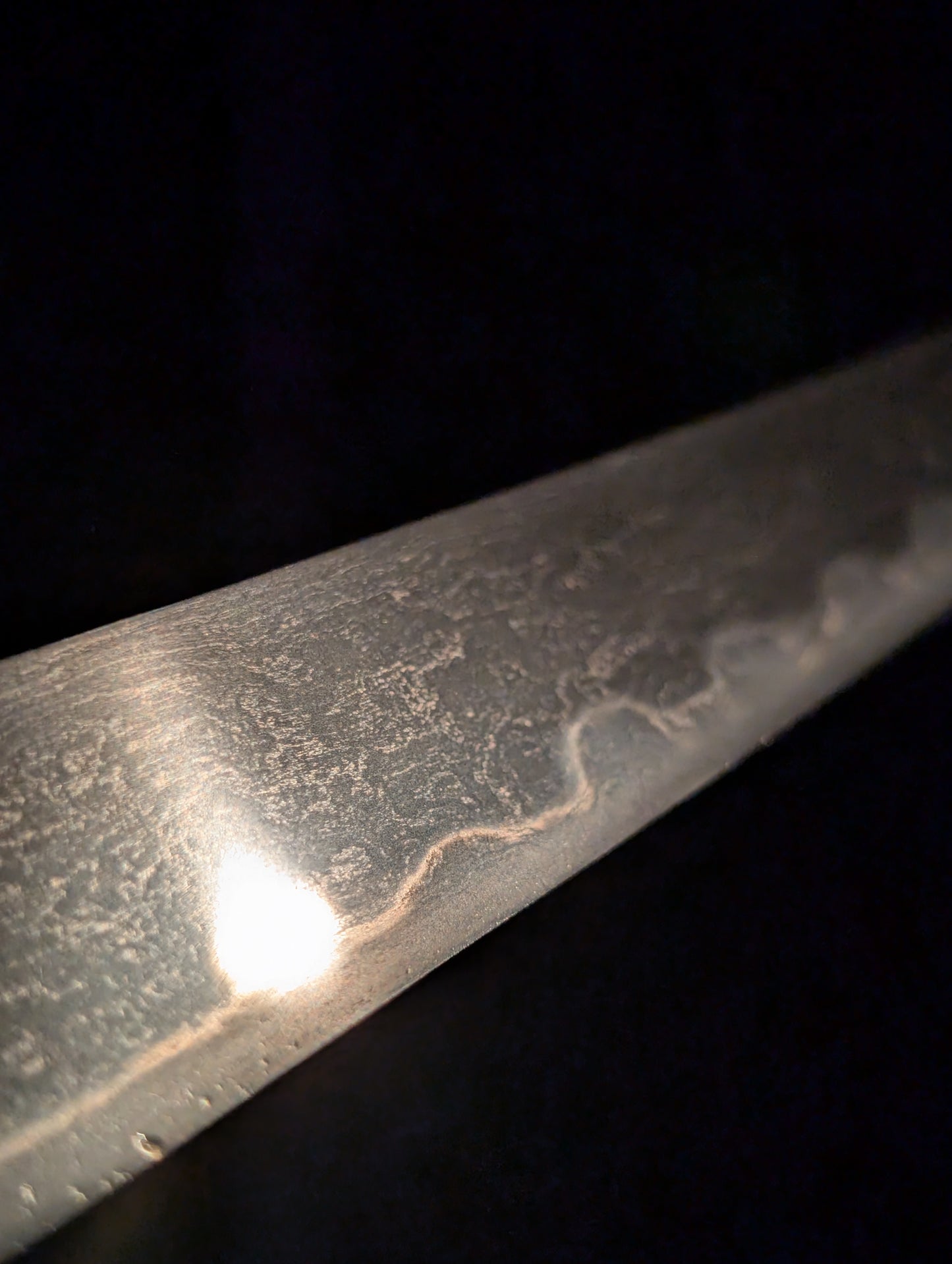Antique Nihonto - Tanto in Shirasaya - Late Edo (150 years old) - NBTHK Attributed to Shinshinto Jumyo