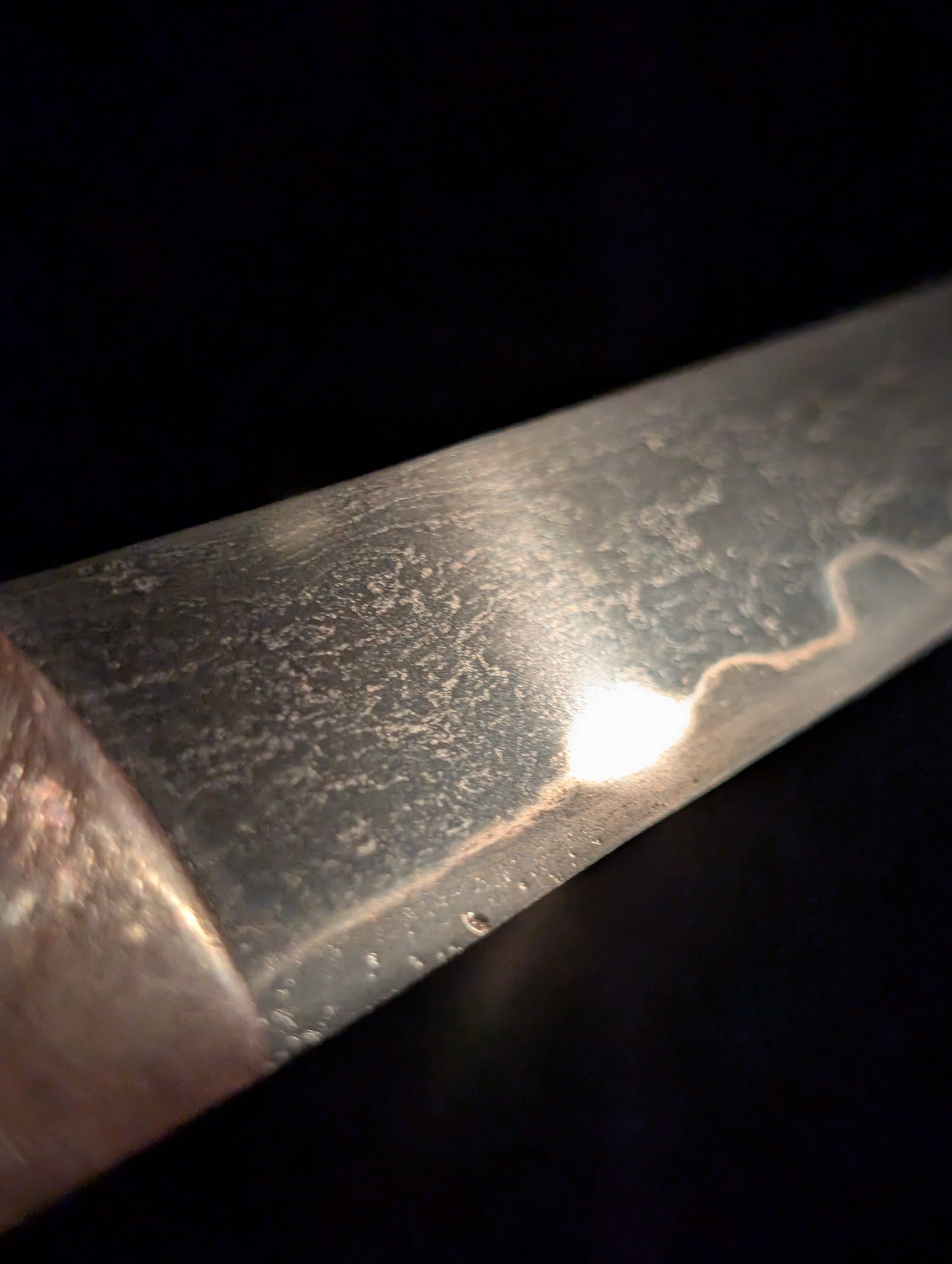 Antique Nihonto - Tanto in Shirasaya - Late Edo (150 years old) - NBTHK Attributed to Shinshinto Jumyo