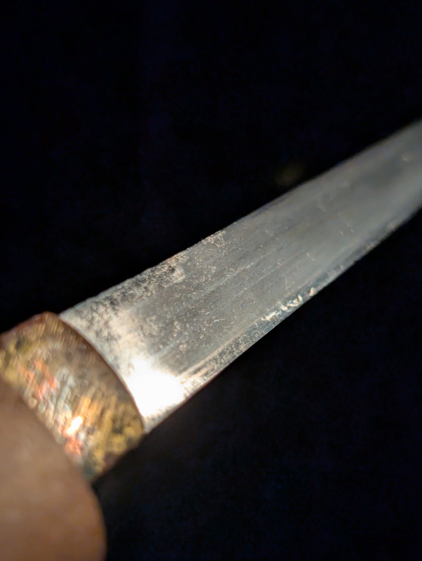 Antique Nihonto - Yoroi Doshi Tanto with Koshirae - signed Yoshimitsu (unverified)