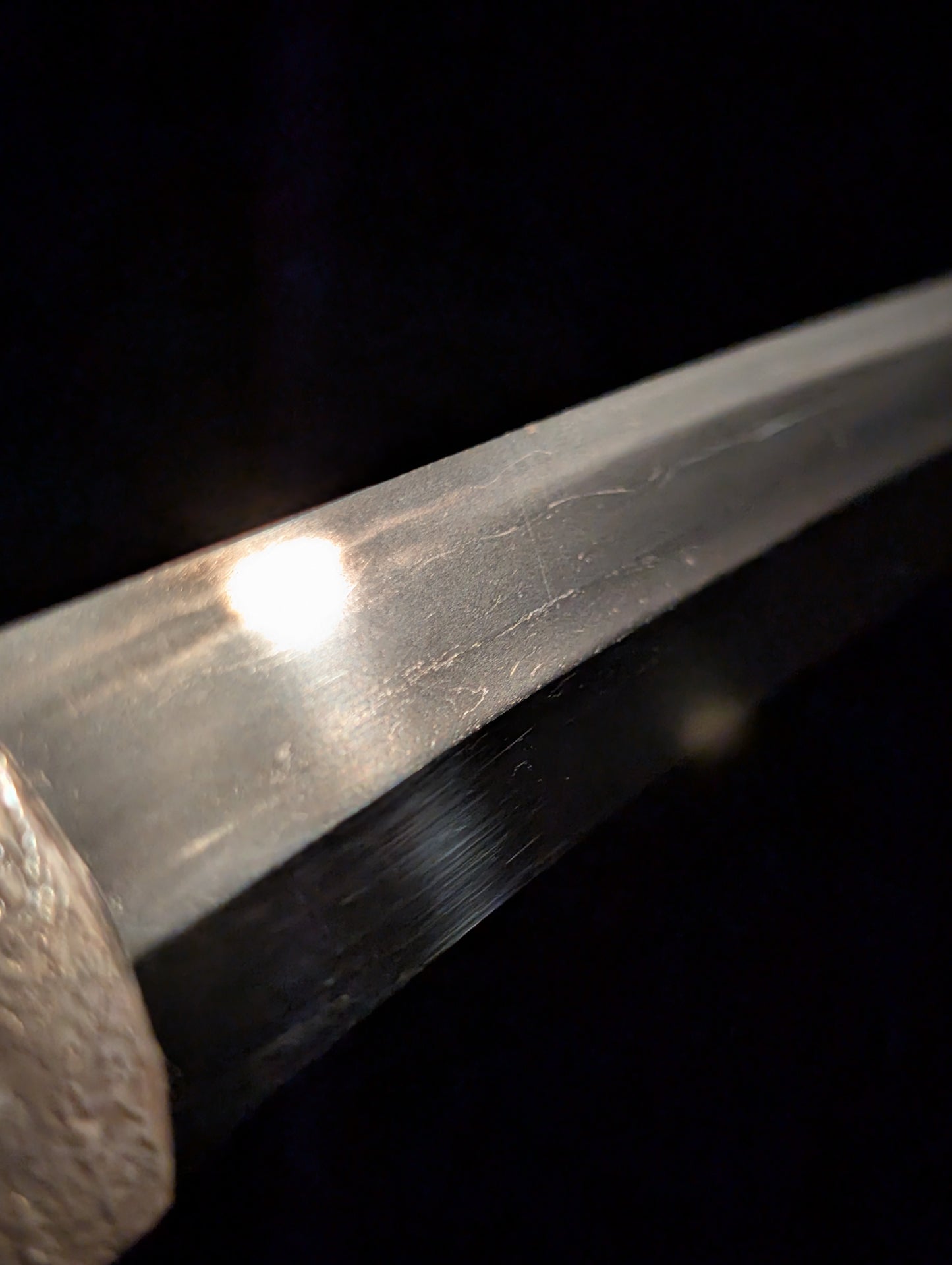 Antique Nihonto - Nagamaki Naoshi Wakizashi in koshirae