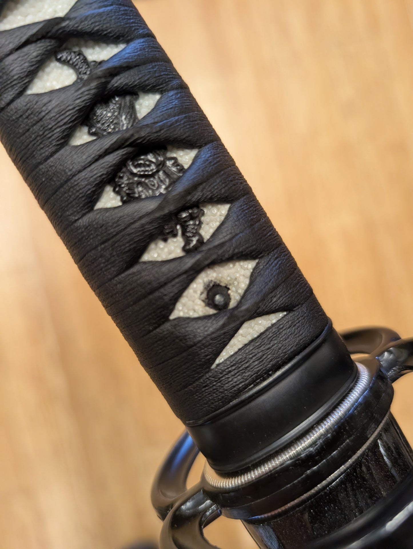 BLEMISHED Cloudhammer Katana - Iron Musashi - s5 low molybdenum Taiwan variant shock steel