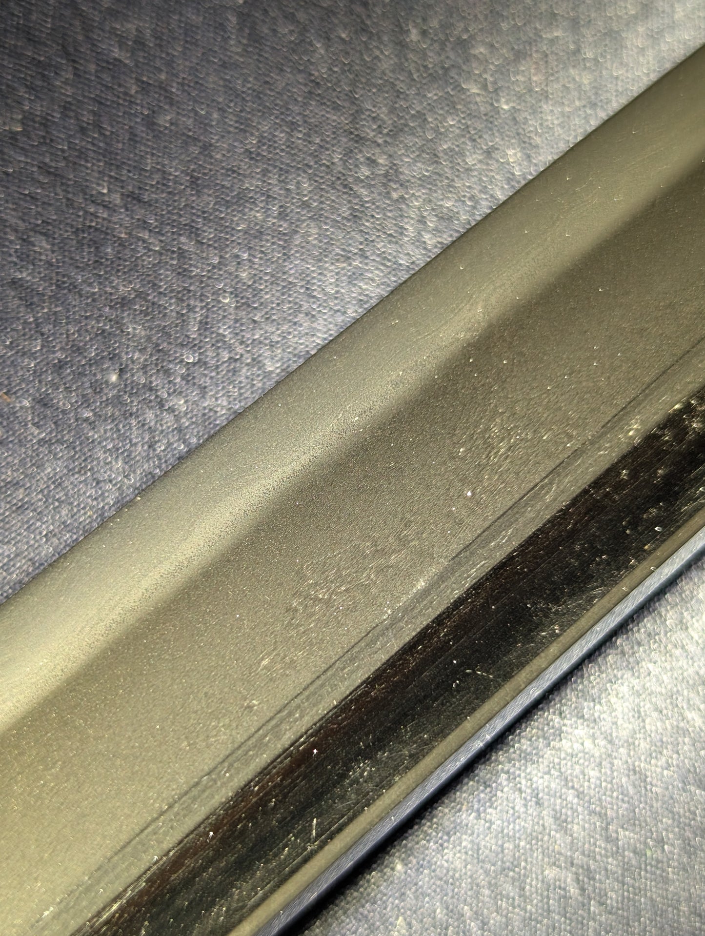 Antique Nihonto - Katana in Shirasaya - Early Edo (350-400 years old) - signed Fujiwara Kiyotsugu Saku (unverified)