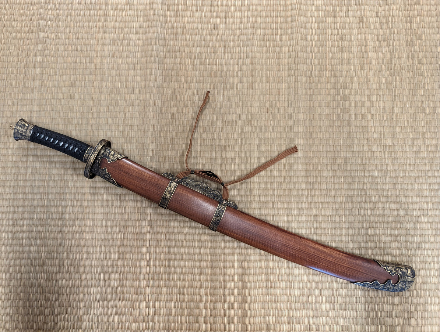 Oxtail Saber- Damascus Steel