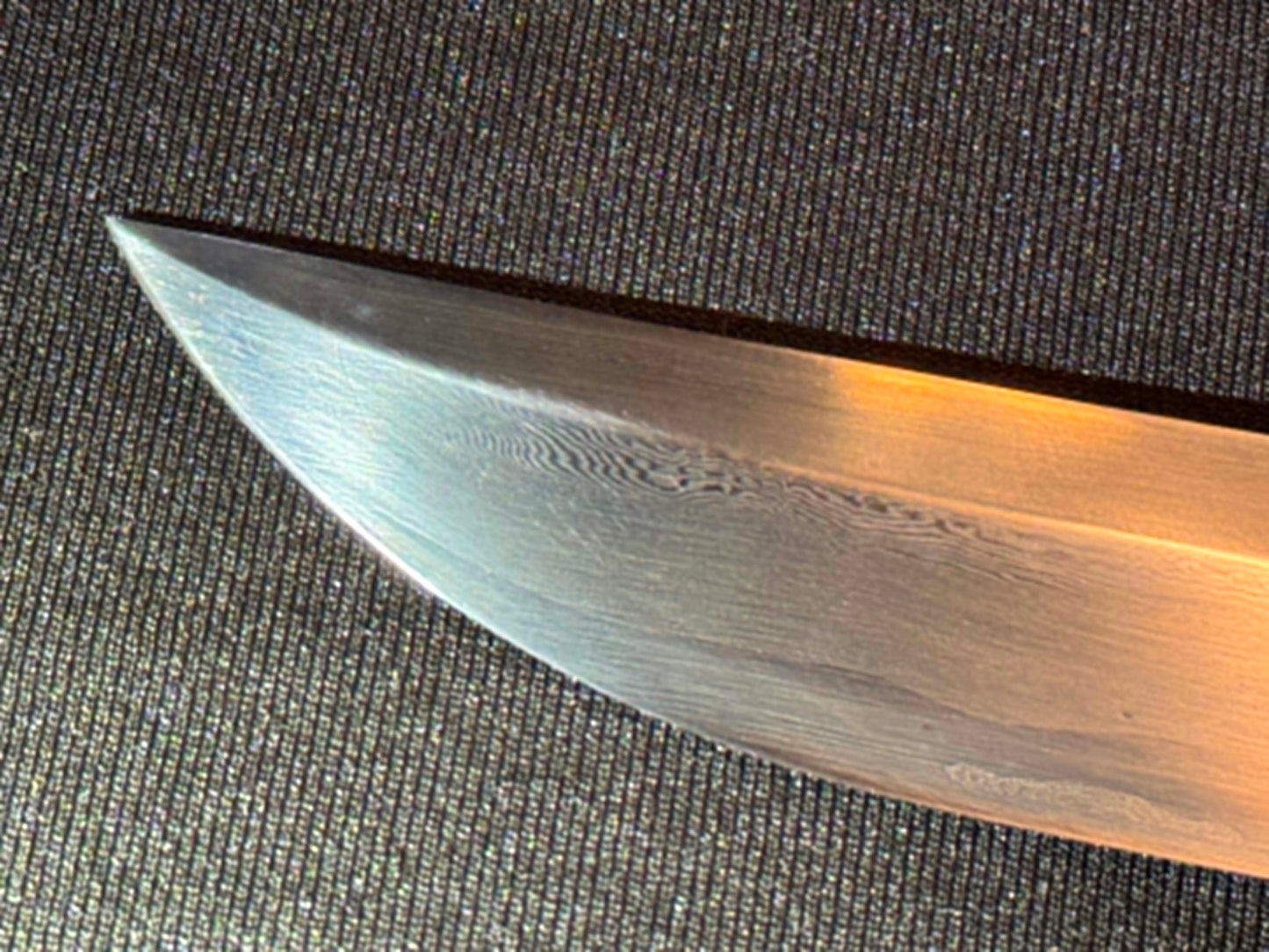 Legacy Blades Nodachi - Warpath Series Iron Serpent Sanmai Damascus Shobu Zukuri