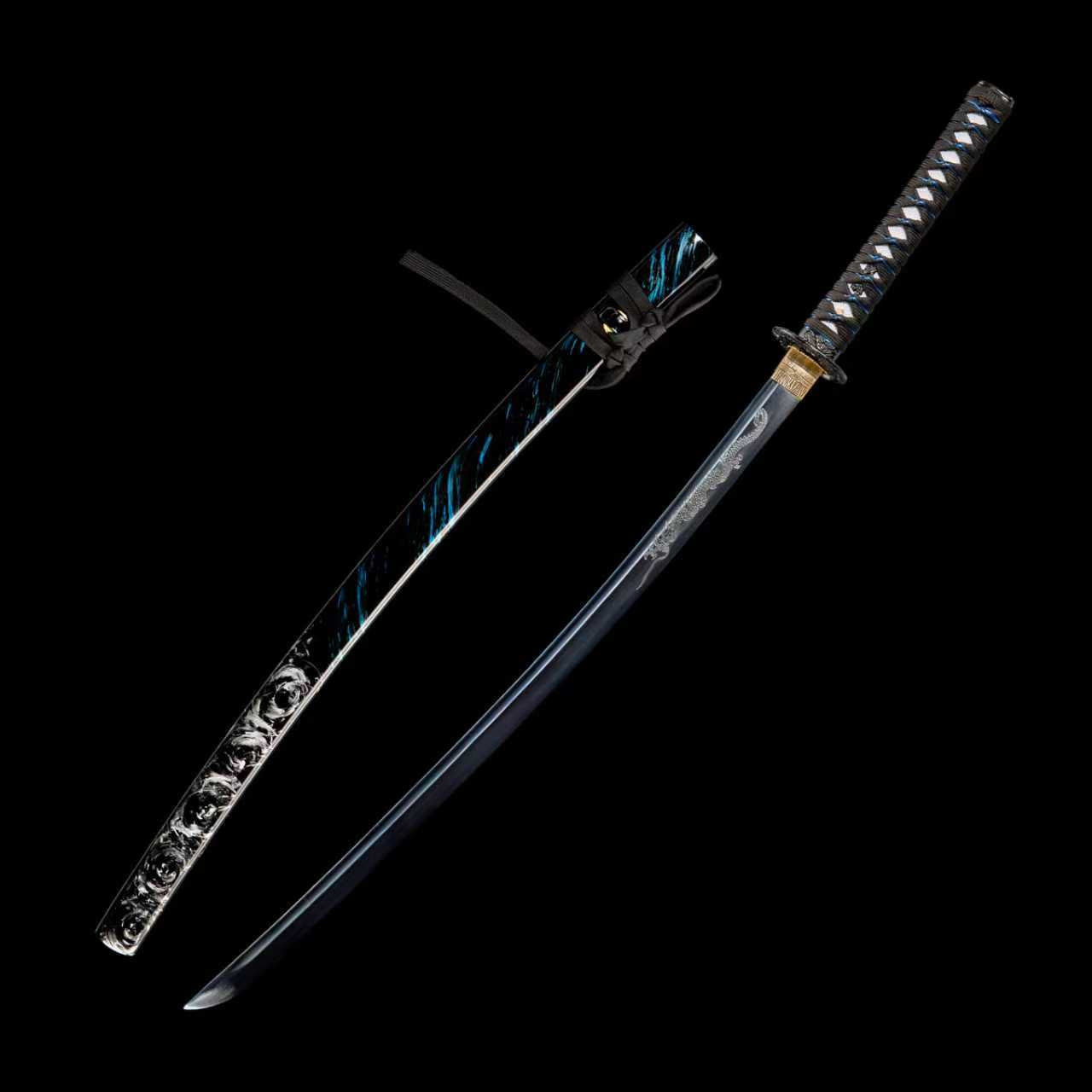 Dragonspring Forge Azure Dragon Katana