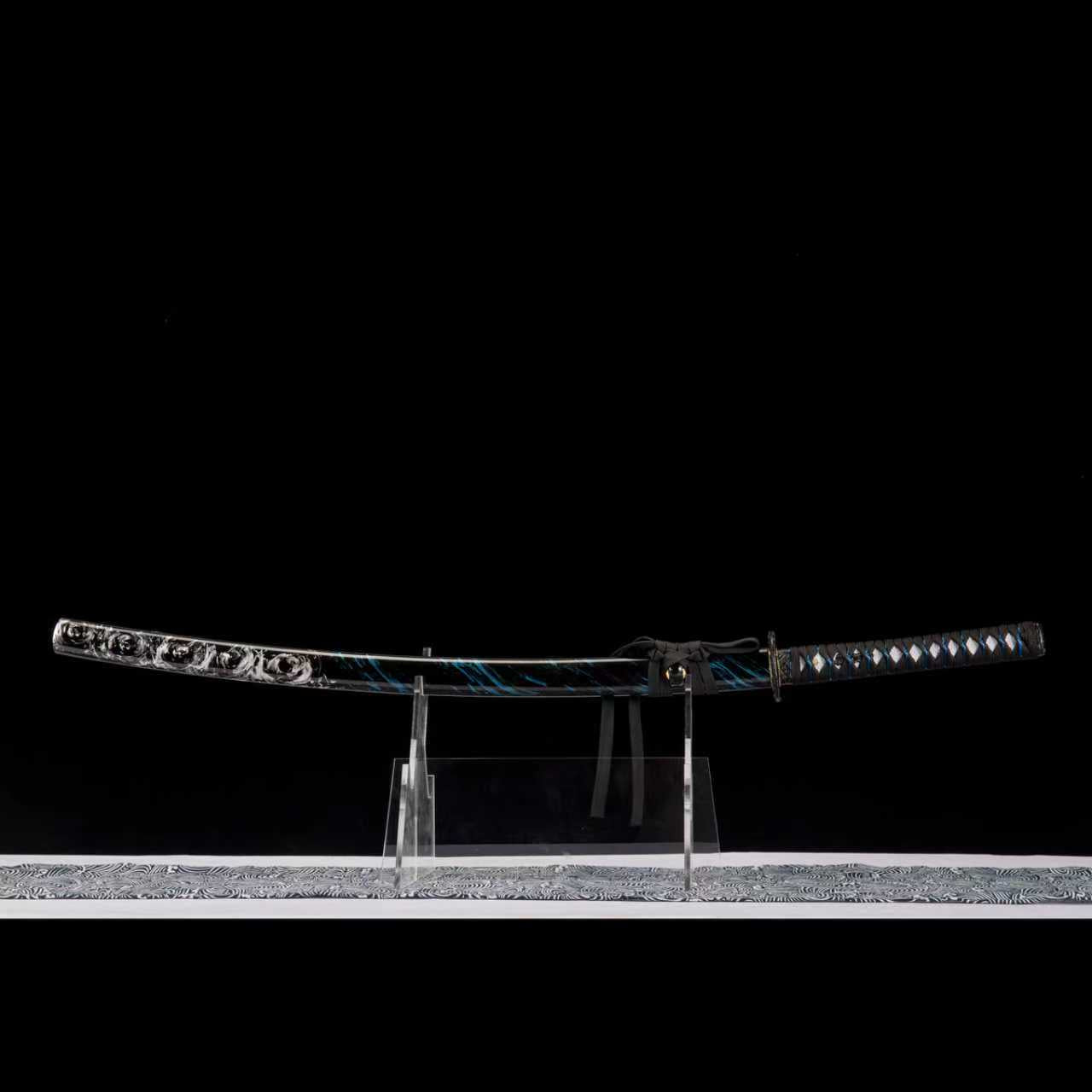 Dragonspring Forge Azure Dragon Katana