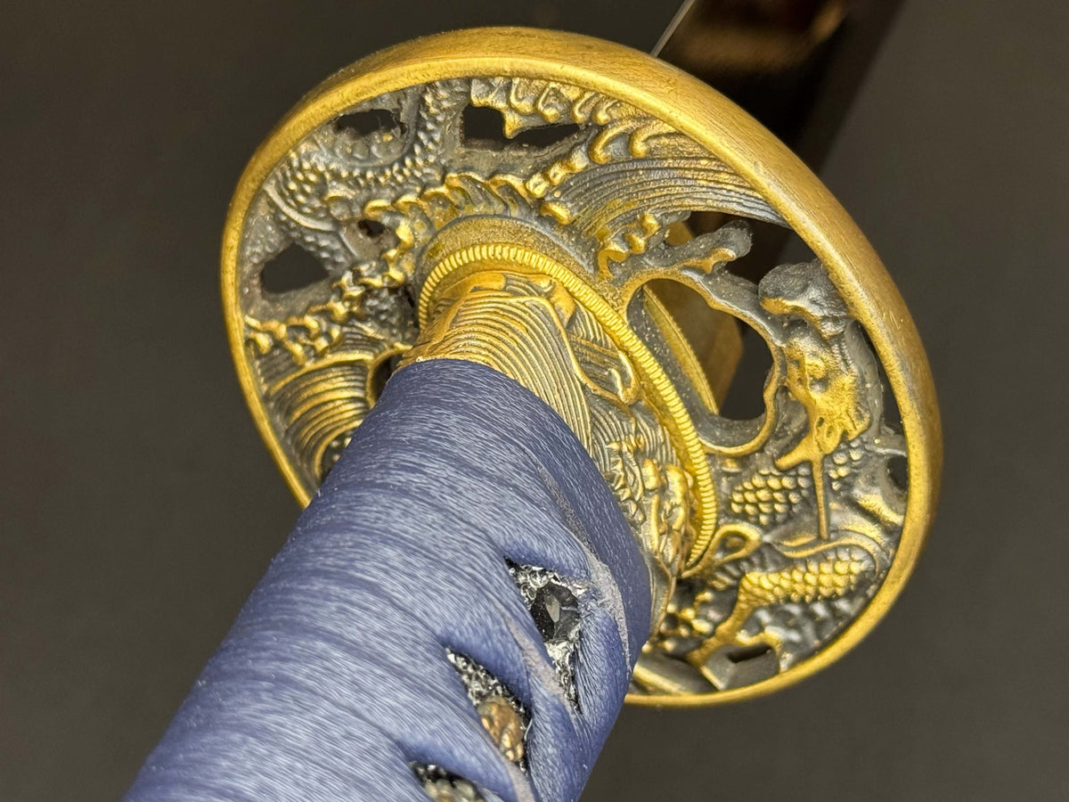Cloudhammer Surging Dragon Katana - s5 low molybdenum Taiwan variant shock steel