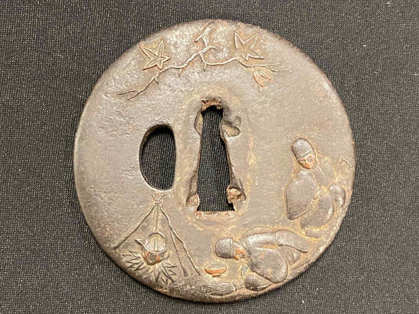 Antique Nihonto - Long Katana in Koshirae - Late Edo (150 years old) - NBTHK Attributed to Shinshinto Jumyo