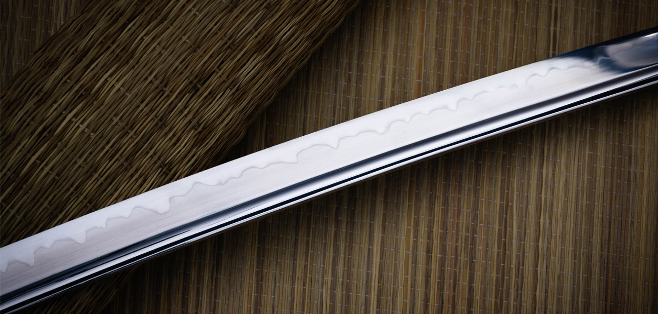 Katana - Dragon King Autumn Leaf - 5160 Differentially Hardened