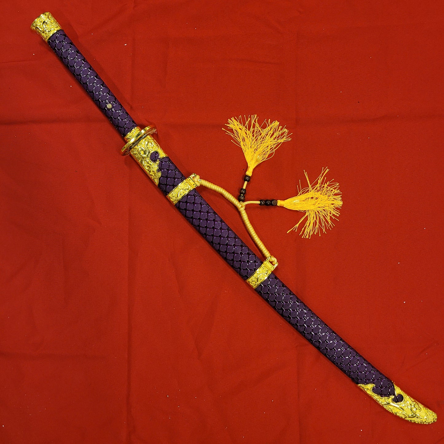 Dao, Blue Manganese Steel, Plum Blossom Theme