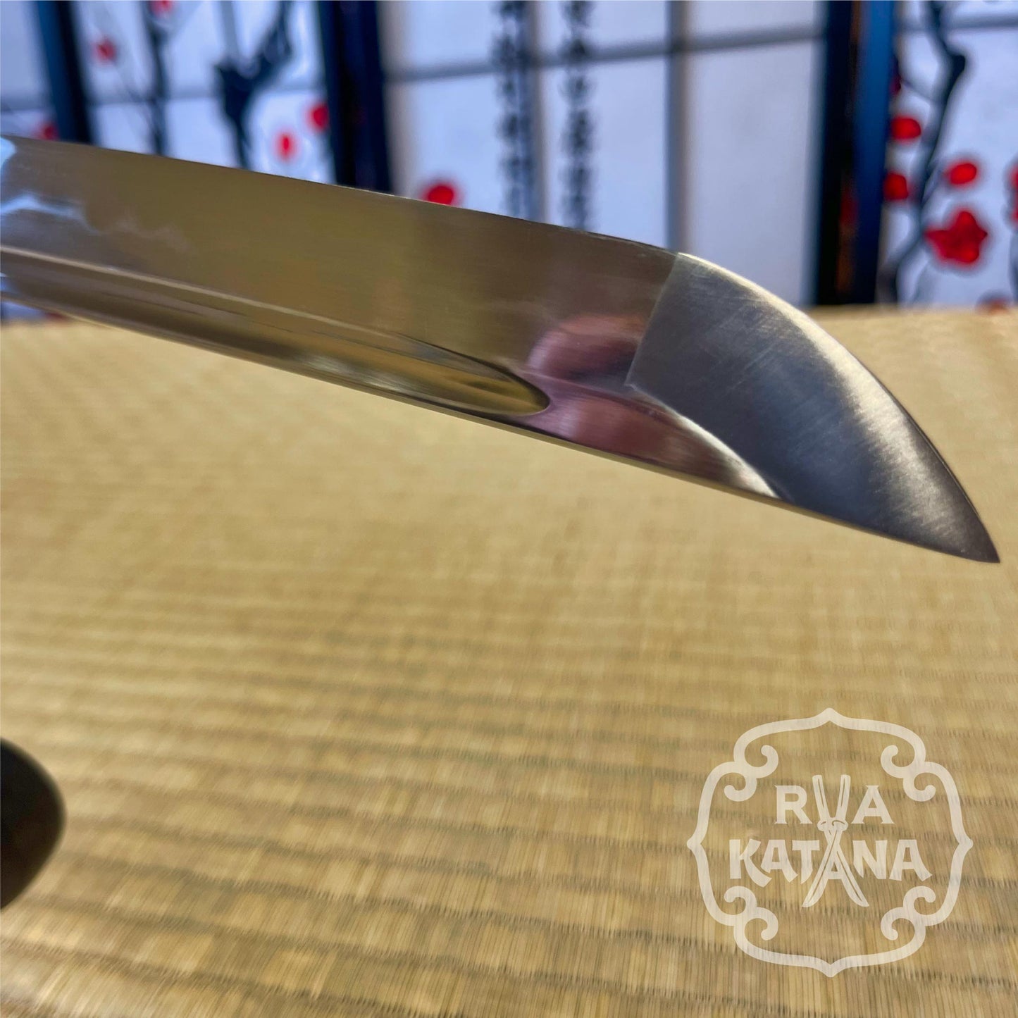 Katana - T10 Steel, Plum Blossom Theme