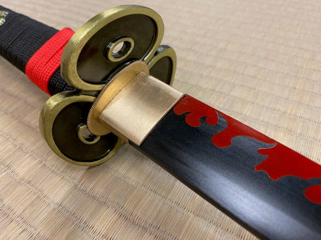 Black Enma Katana Sword (Carbon Steel 1060)