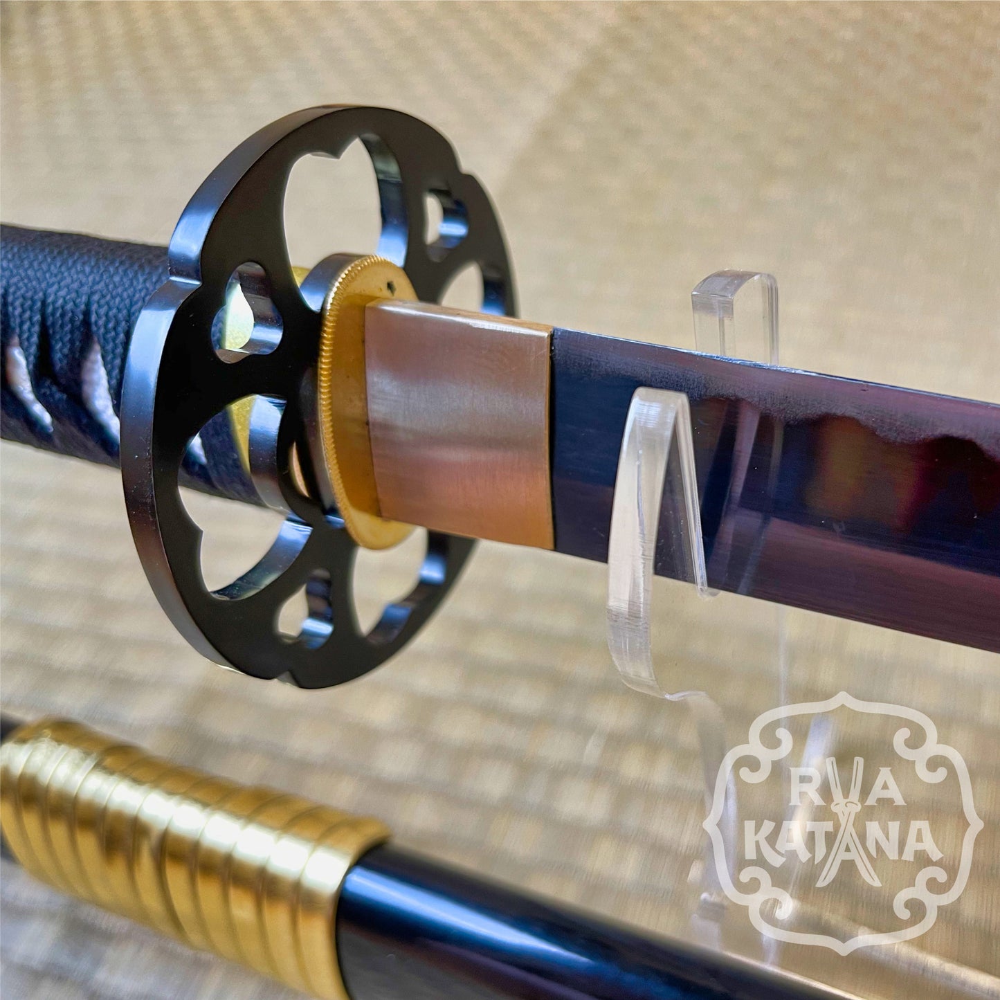 Yami's Demon Slasher Katana Black Clover 1060 Steel