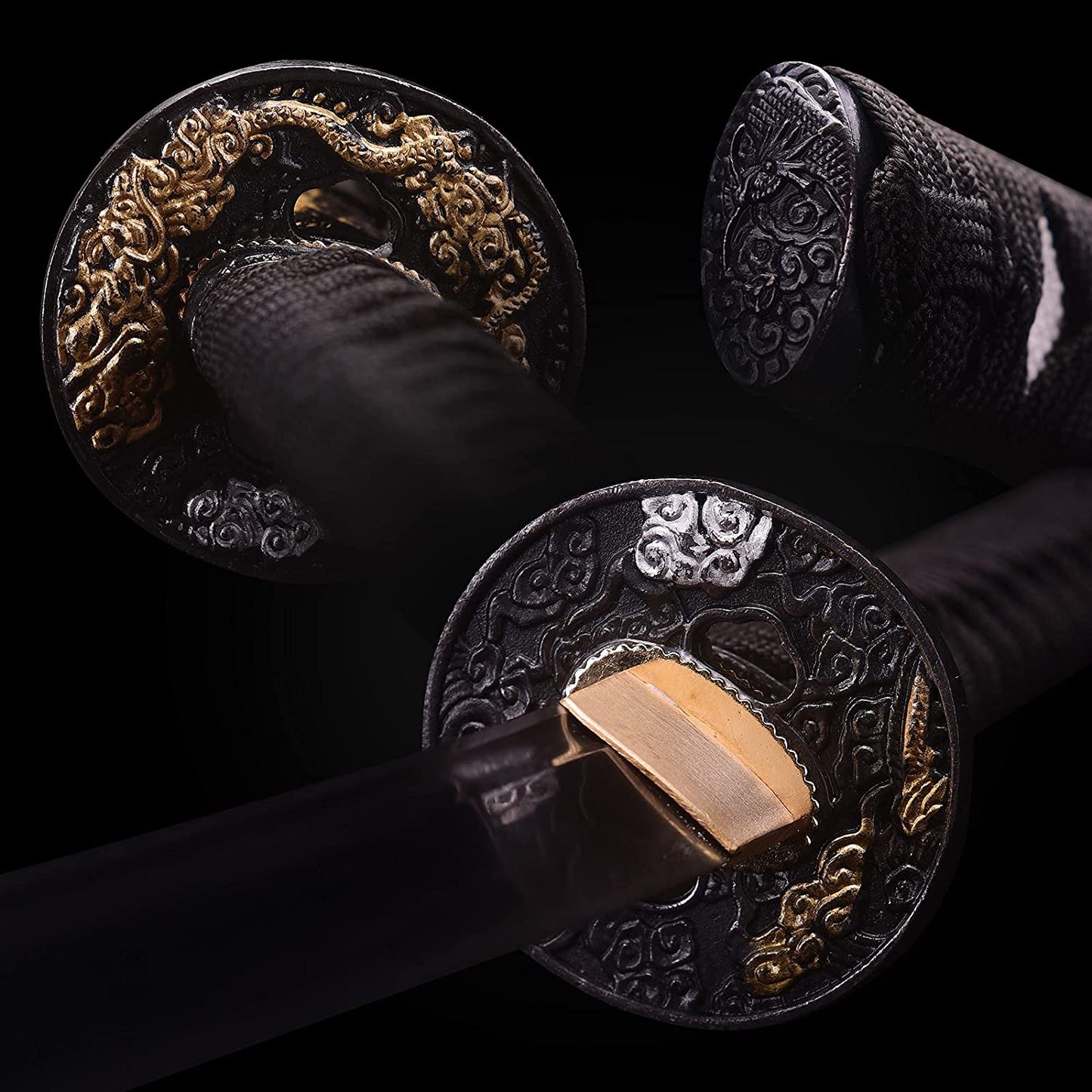 Dragonspring Katana - Cloud Dragon - 1060 steel