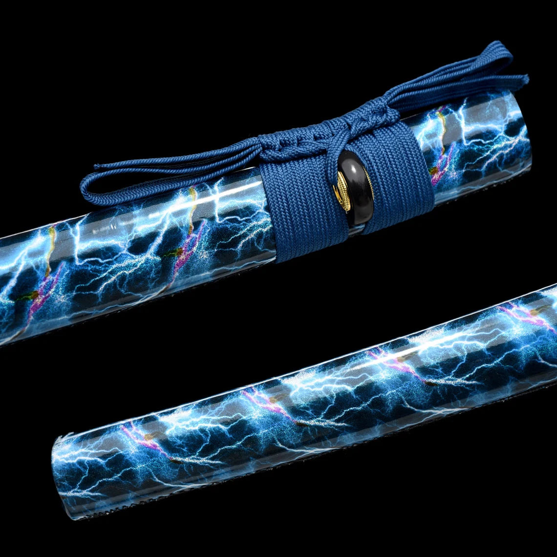 Katana, 1060 Steel, Blue Blade, LionTheme