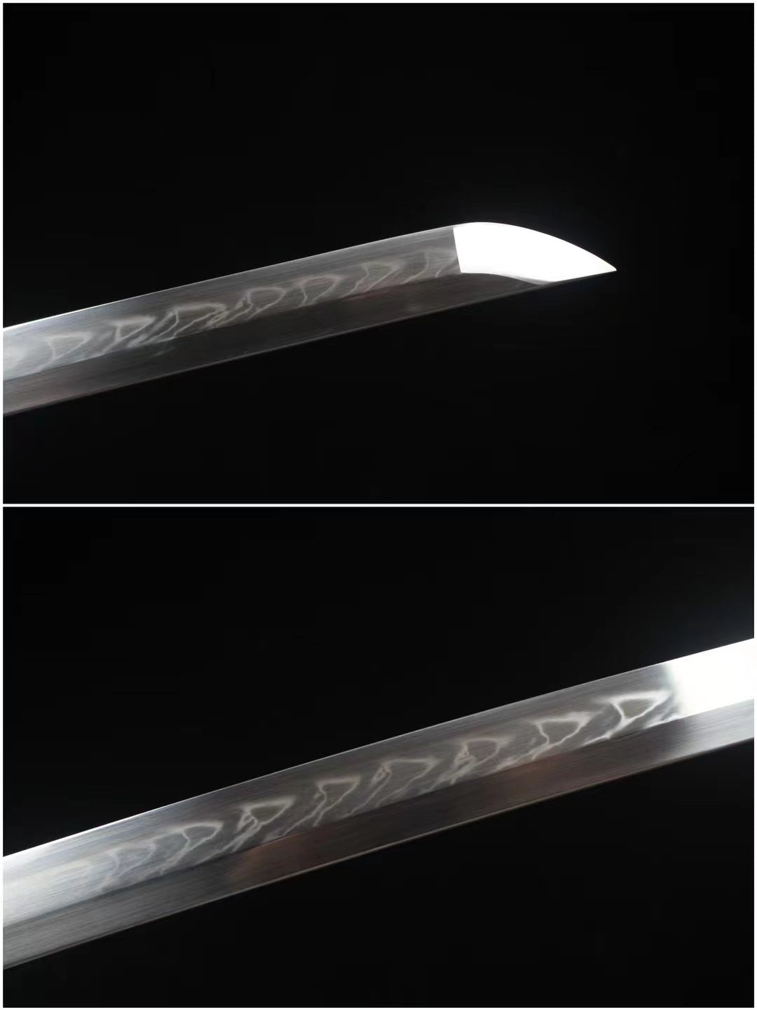 Ghost of Tsushima Sakai Clan Blades - Brass Fittings/T10 Clay Tempered Blade