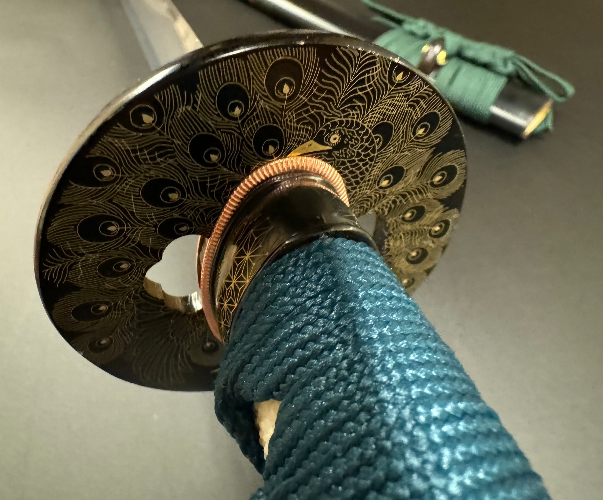 MADE TO ORDER Phoenix Arms Emerald Peacock Katana