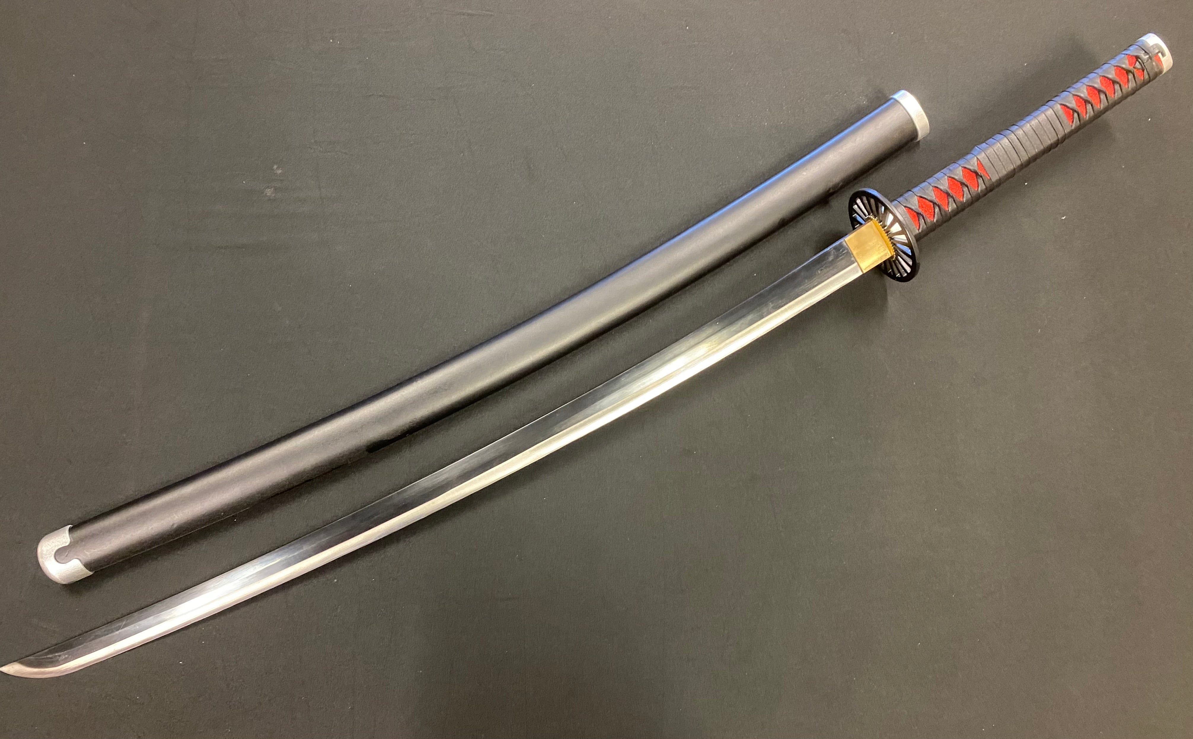 Katana - Demon Slayer Tanjiro - (1045 or 1060 Steel)