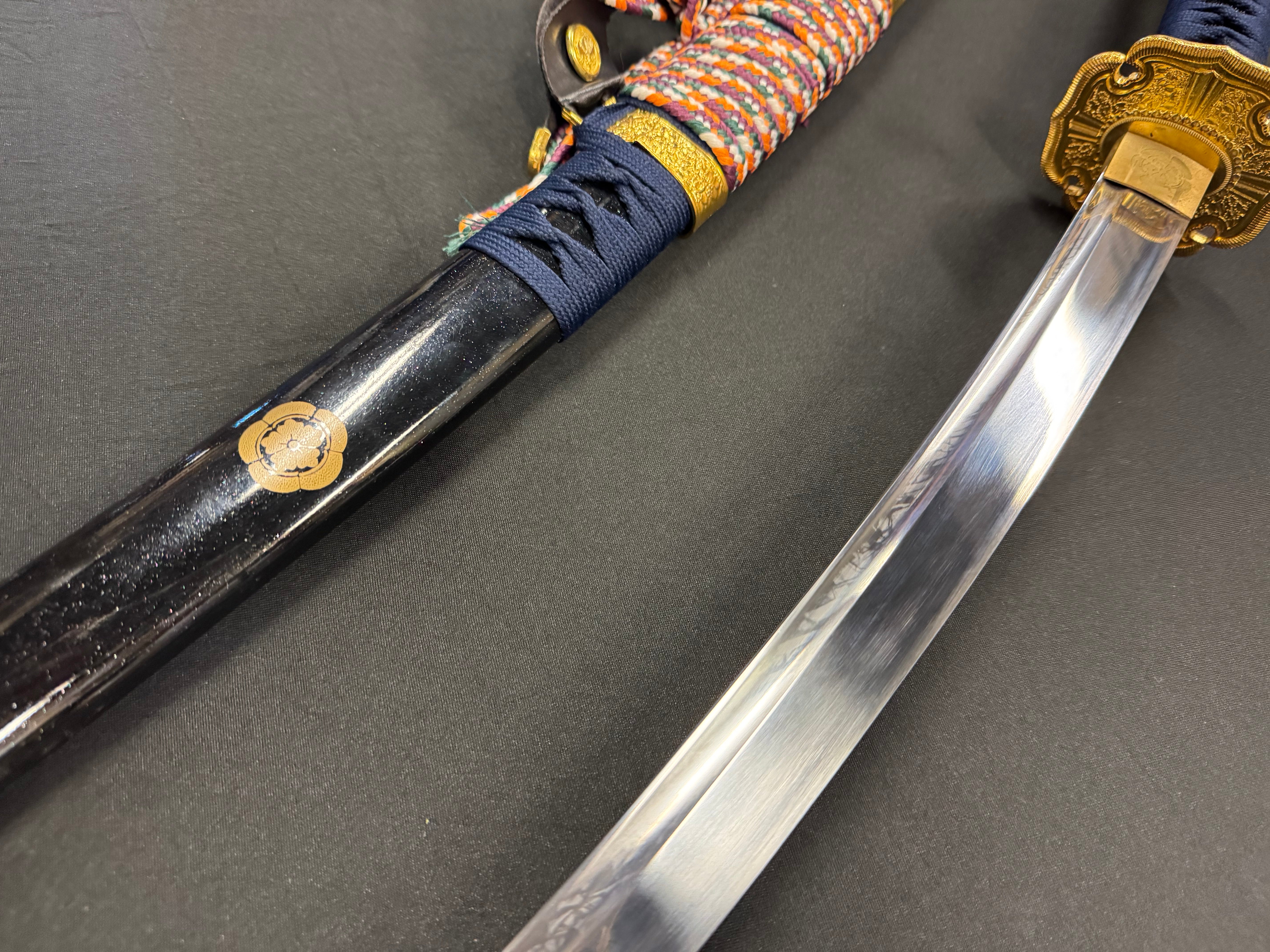 Phoenix Armory Tachi - Blue Warlord 65Mn