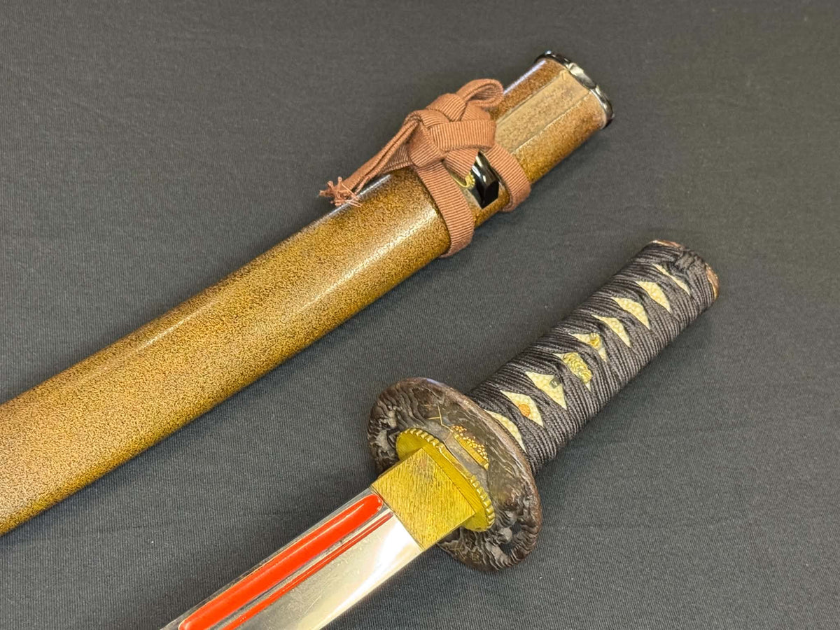Antique Nihonto - Late Edo (150+ years old) Kogarasu Zukuri Wakizashi in Koshirae, NBTHK attributed to Jumyo