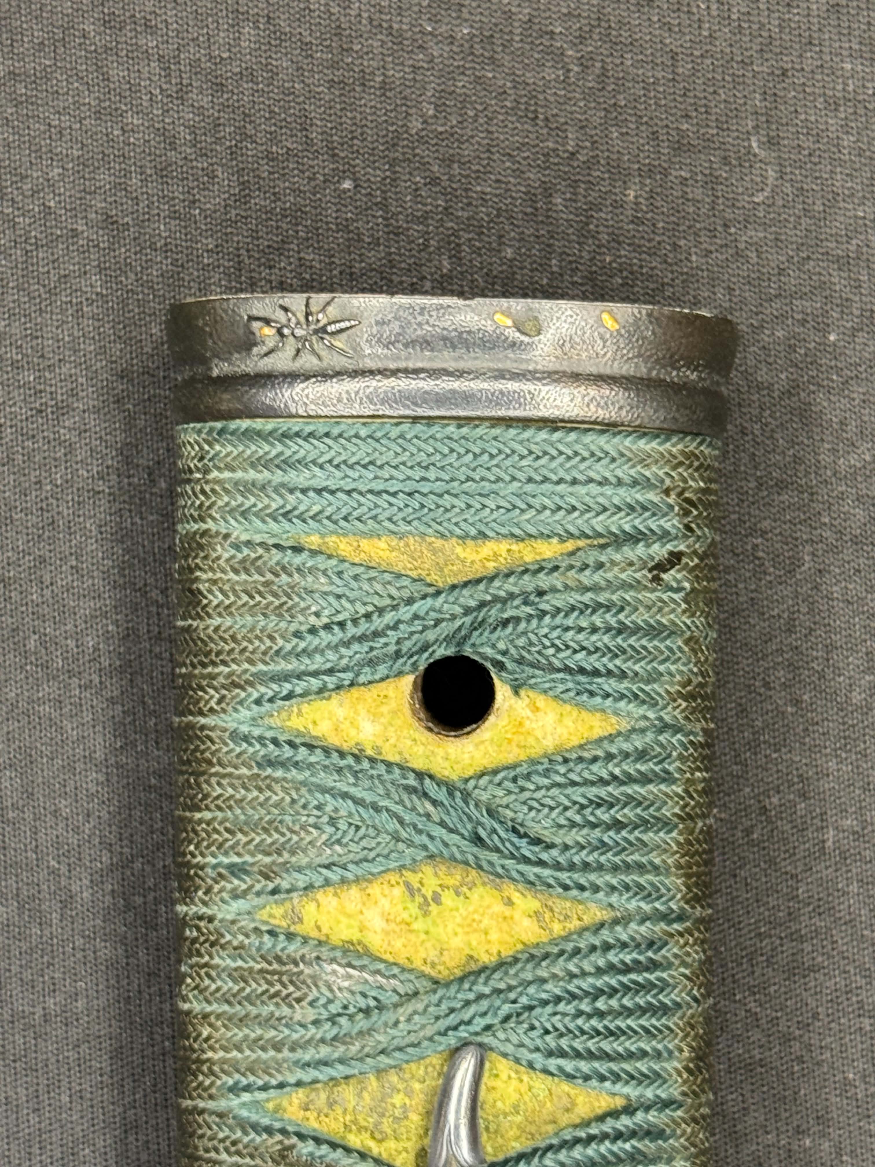 Antique Nihonto - Wakizashi with Koshirae, Signed Kanenori, NBTHK certified
