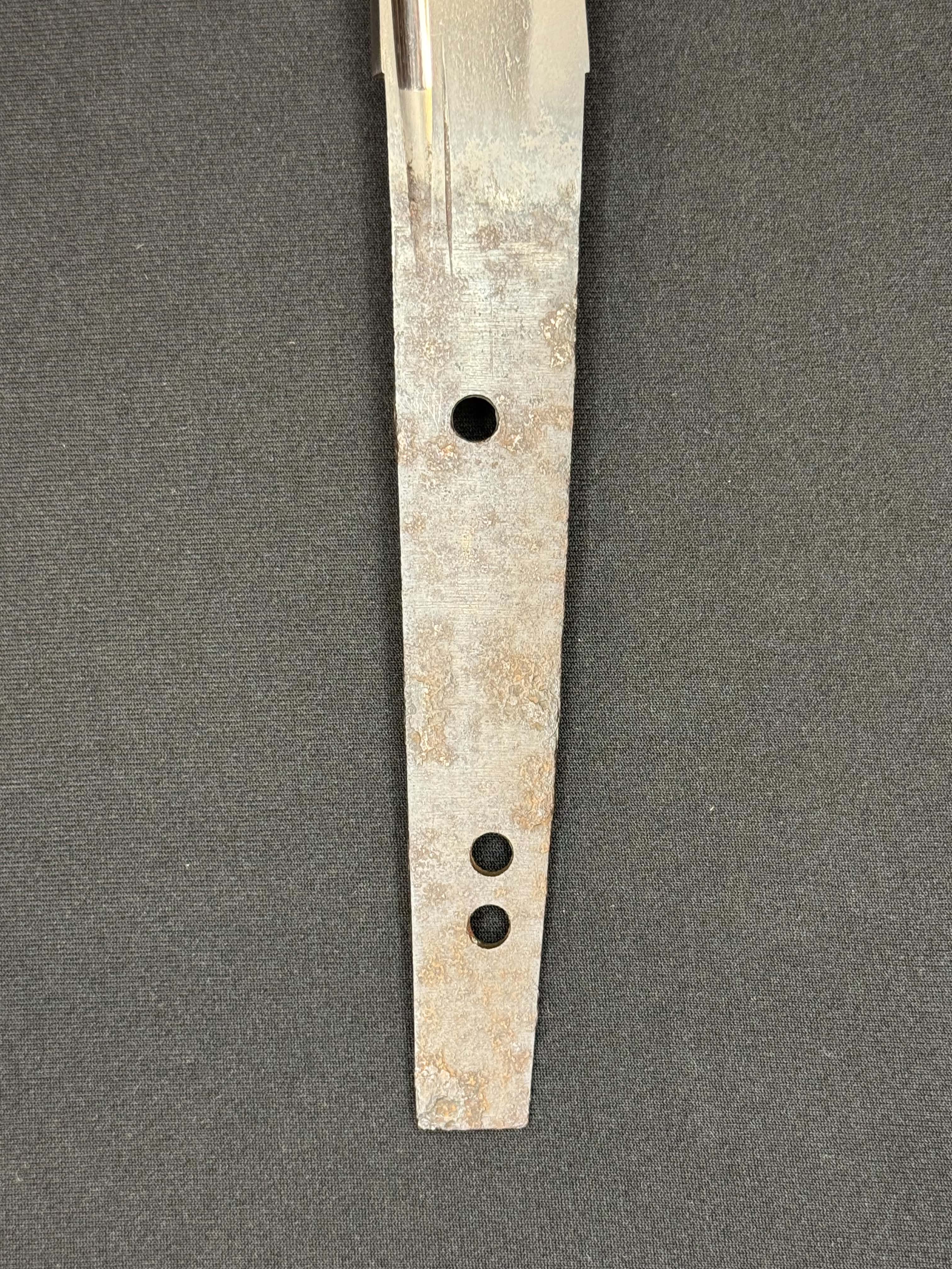 Antique Nihonto - Wakizashi with Koshirae, Signed Kanenori, NBTHK certified