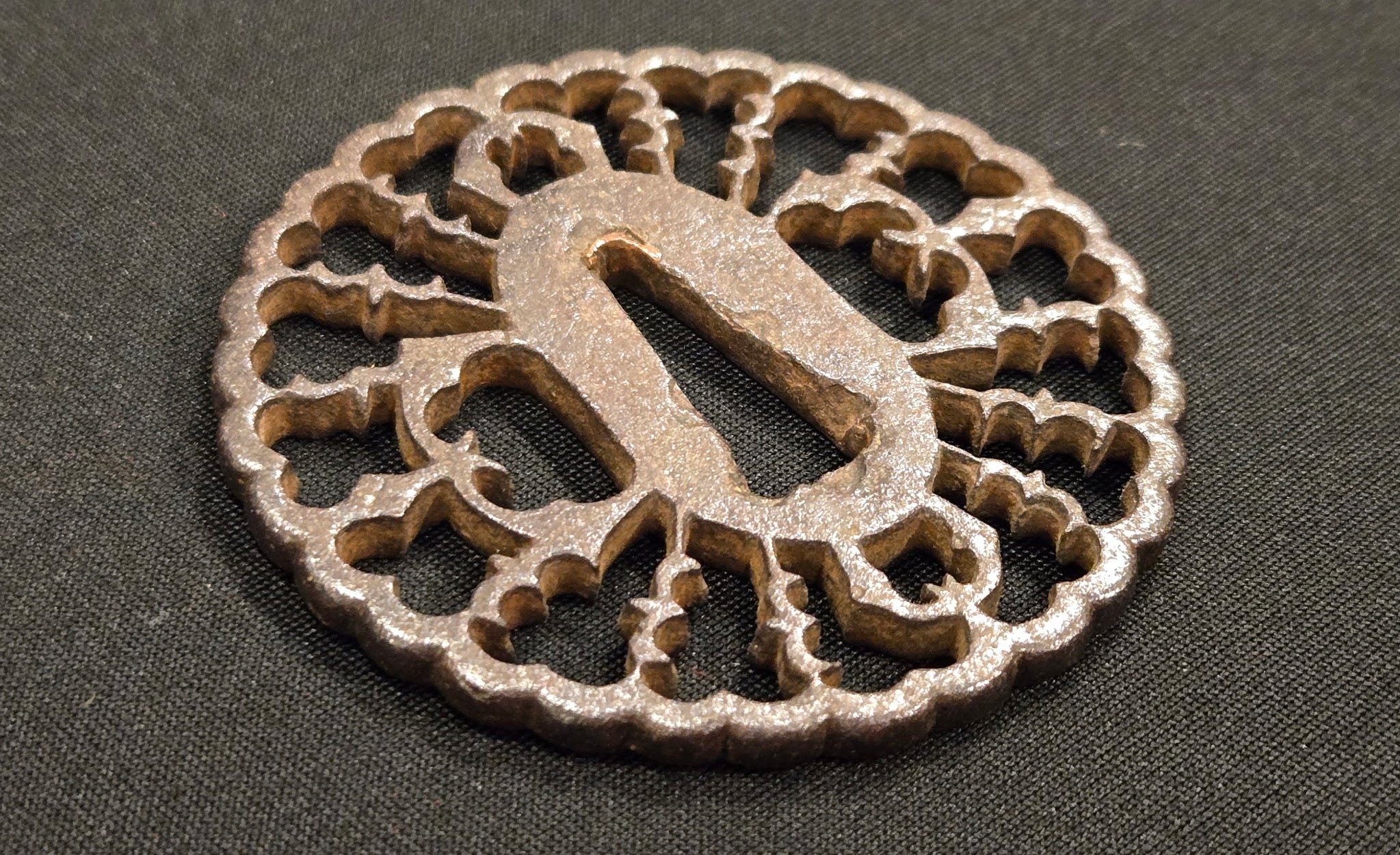 Antique Tsuba - Iron Wild Goose