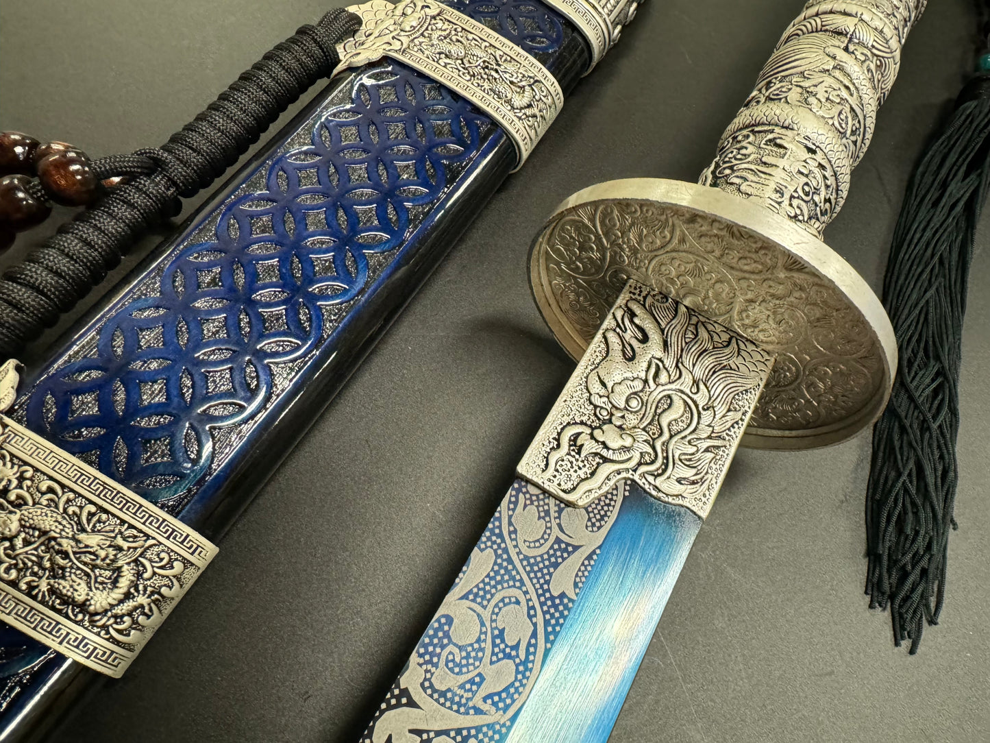 Long Kangxi Dao - Blue Manganese Dragon Theme