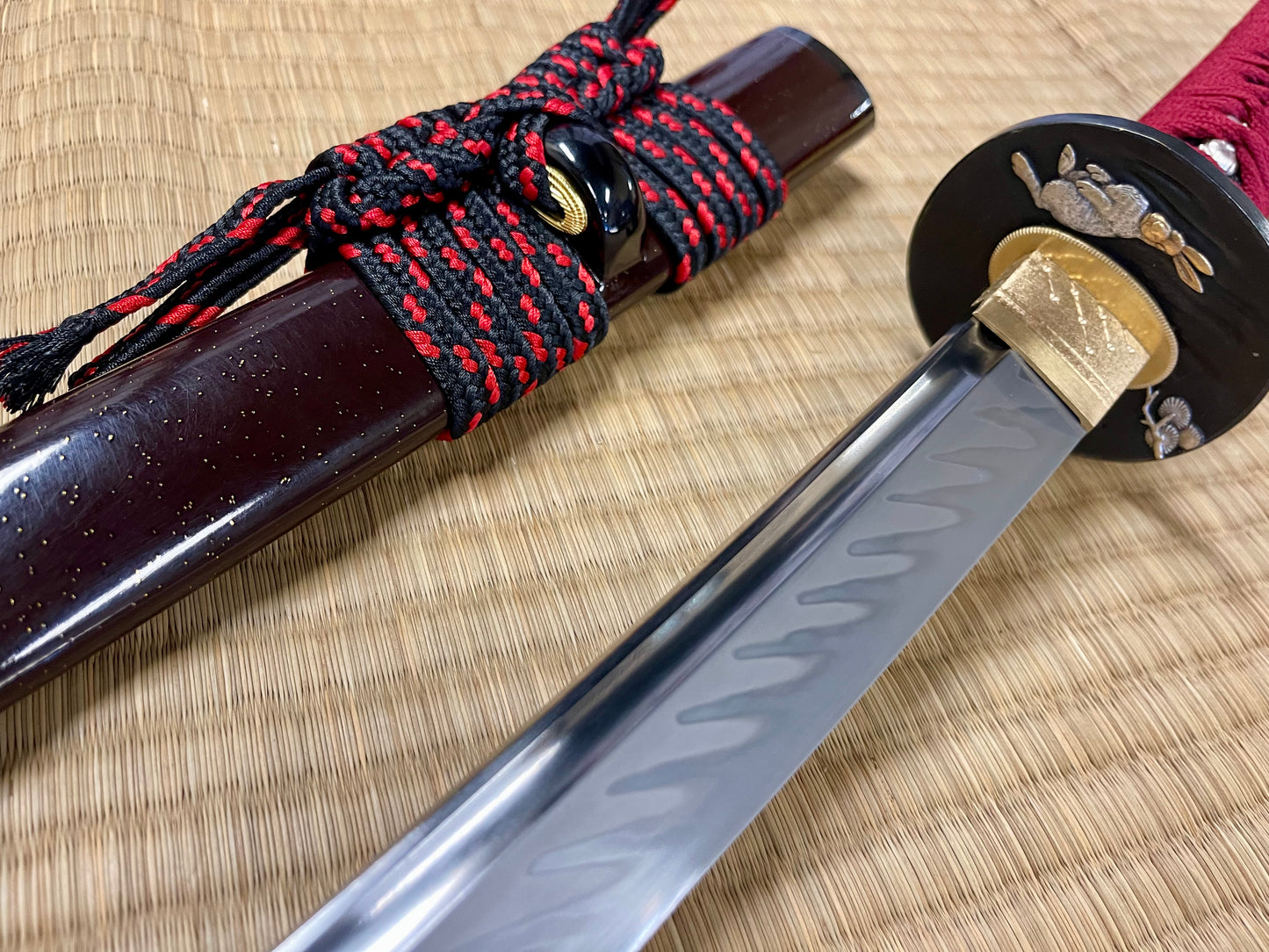 Moritaka Razor Elite Katana - Stalking Tiger -T10 Clay-Tempered Saka Midare Hamon