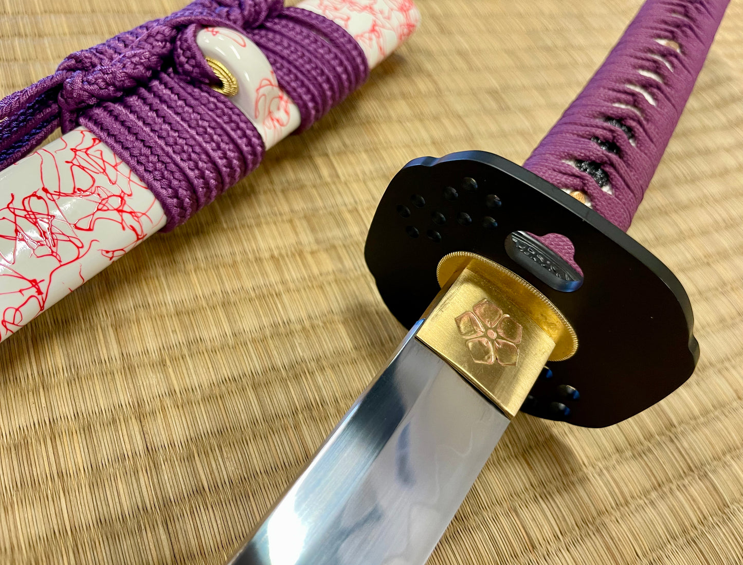 Moritaka Razor Katana - Huntress - T10 Clay-Tempered Hadori Polish