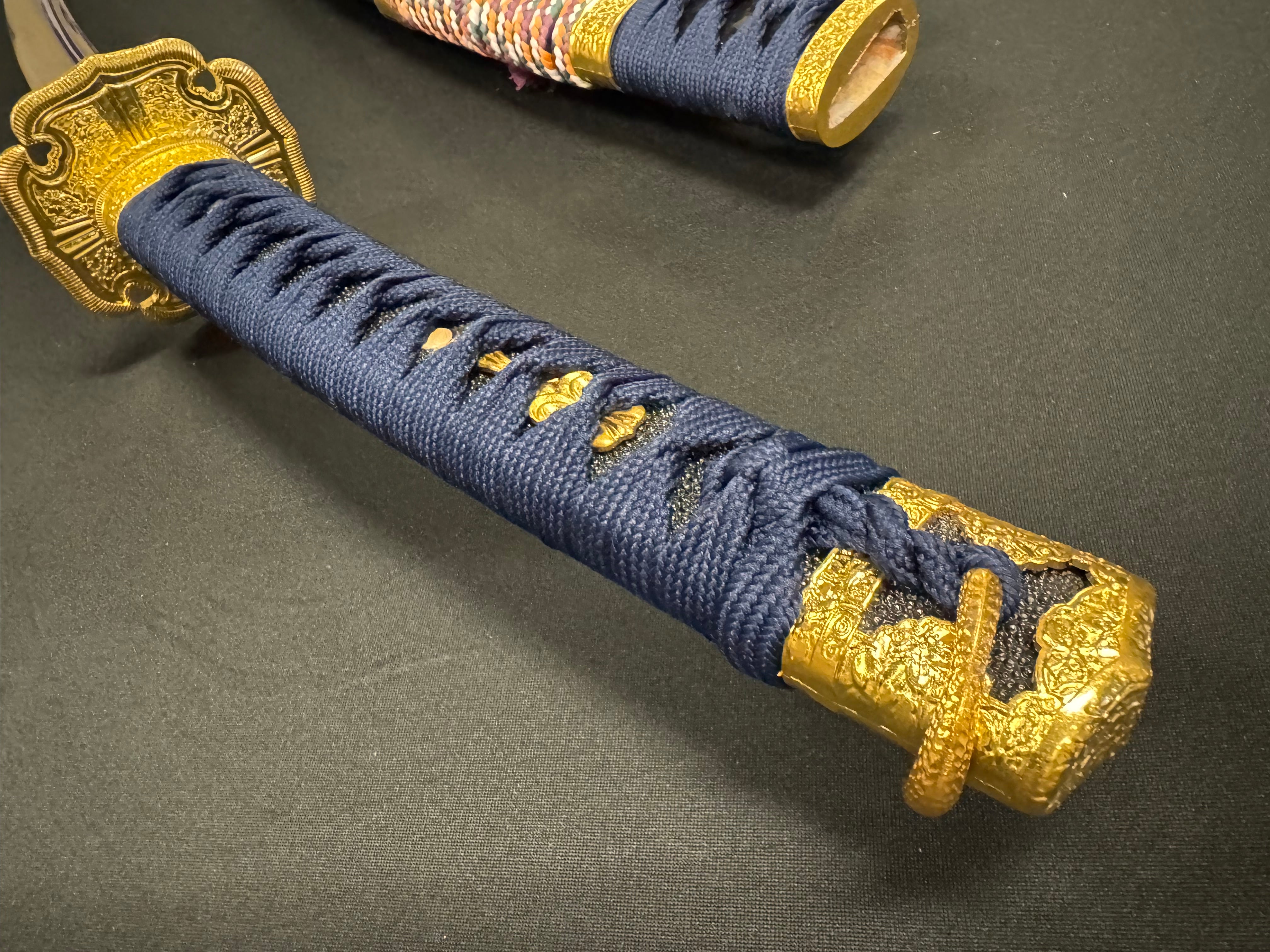 Phoenix Armory Tachi - Blue Warlord 65Mn