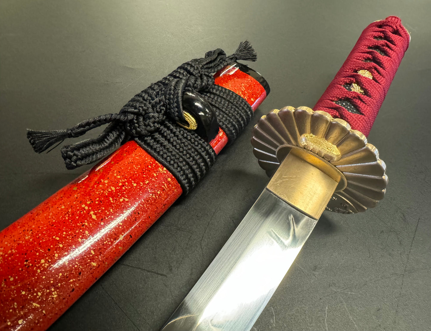 MADE TO ORDER Phoenix Armory Golden Waves Tanto T10