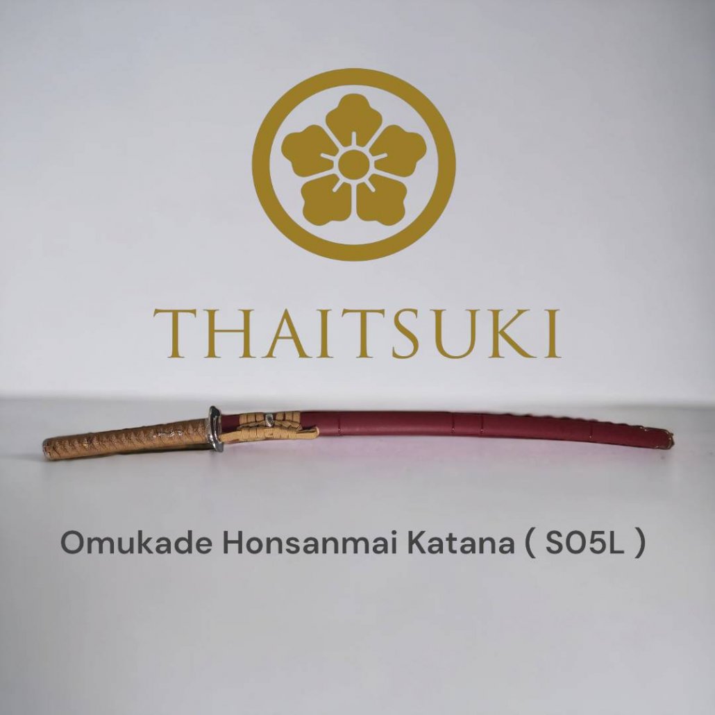 MADE-TO-ORDER Thaitsuki Katana - Omukade Honsanmai 1095