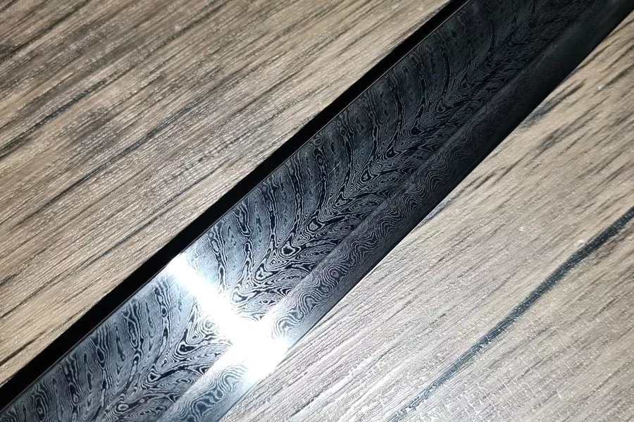 Cloudhammer Jian - Tang Dynasty Style - Functional Sanmai damascus