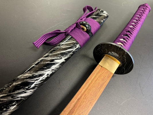 Phoenix Arms Purple Tempest Wooden Katana Takemitsu