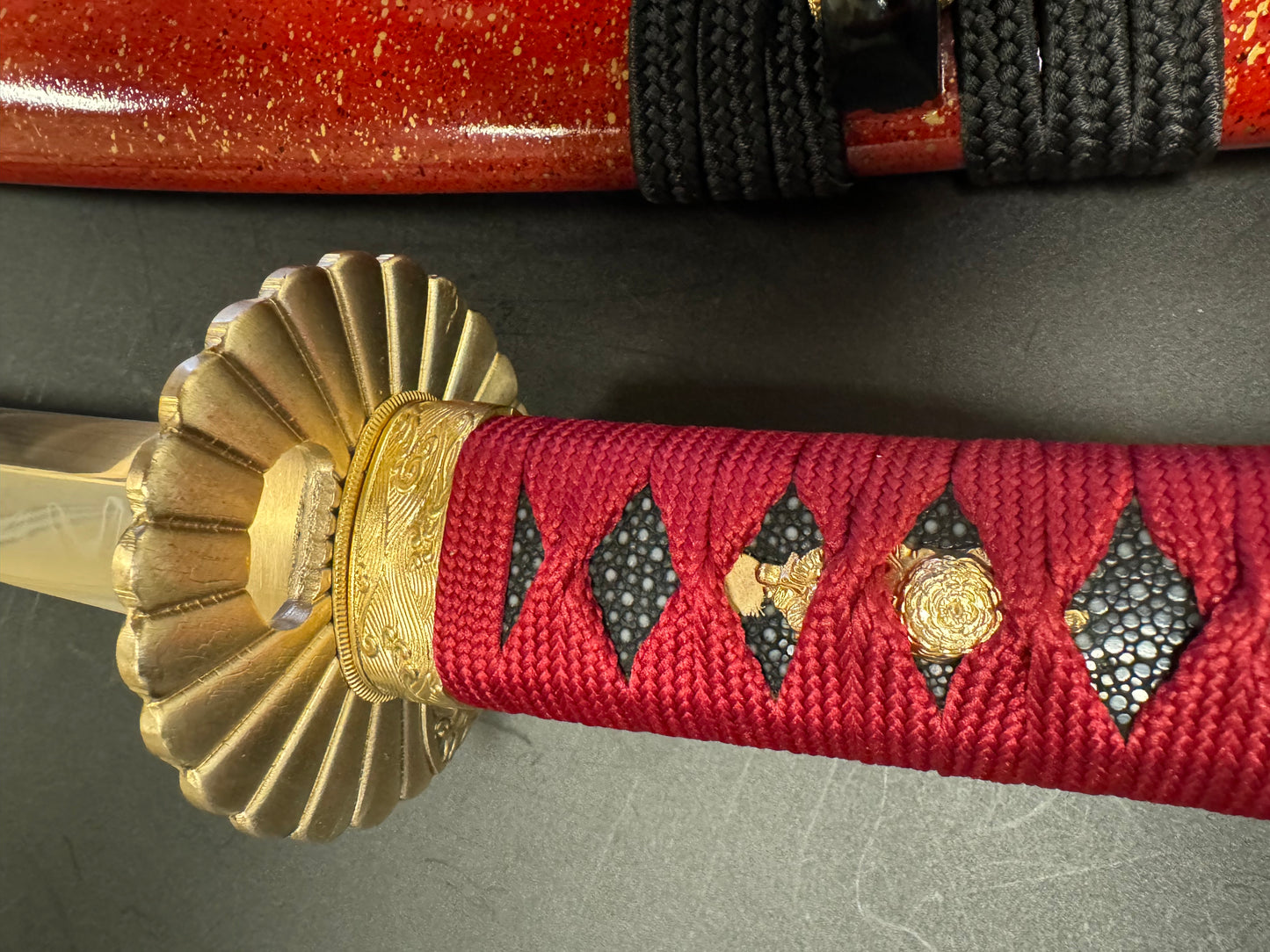 MADE TO ORDER Phoenix Armory Golden Waves Tanto T10