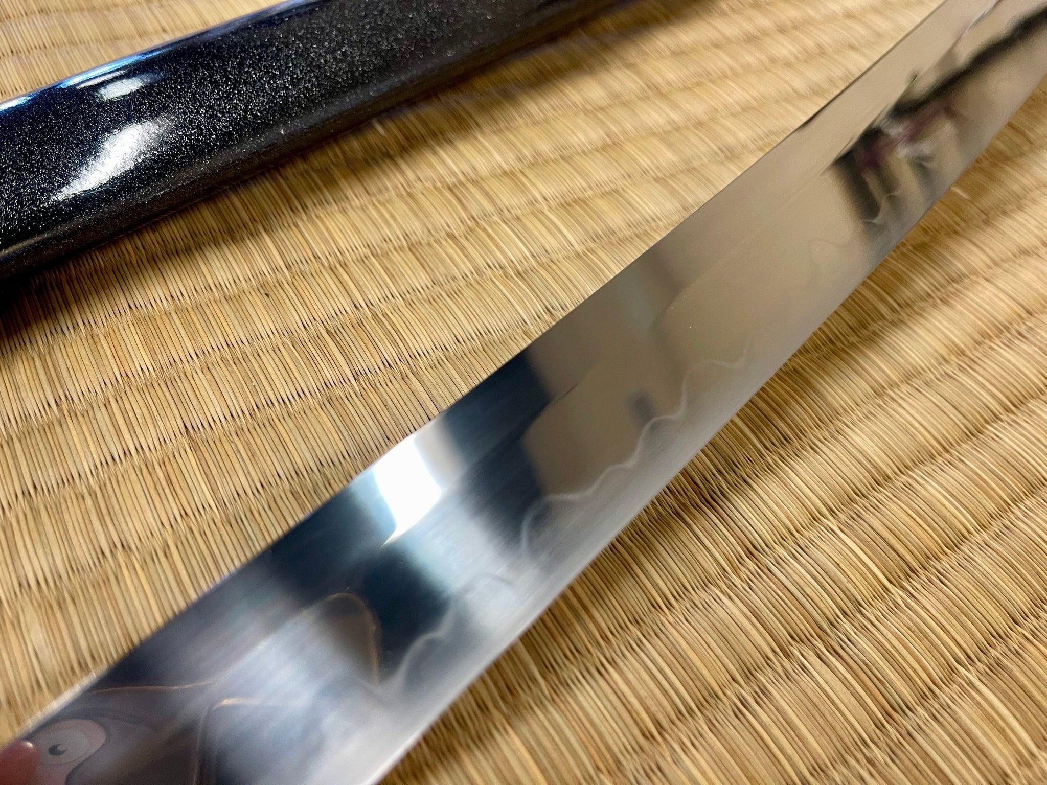 Moritaka Razor Black Imperial Katana - T10 Clay Tempered