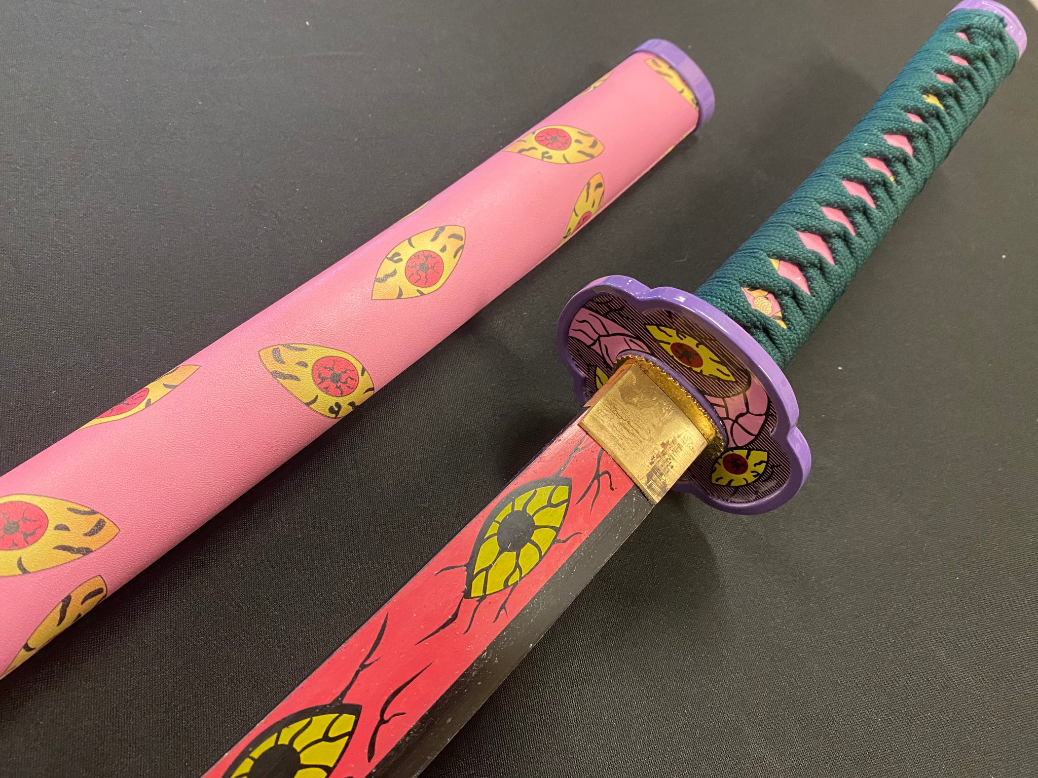 Katana - 1045 Steel, Demon Slayer Kokushibo