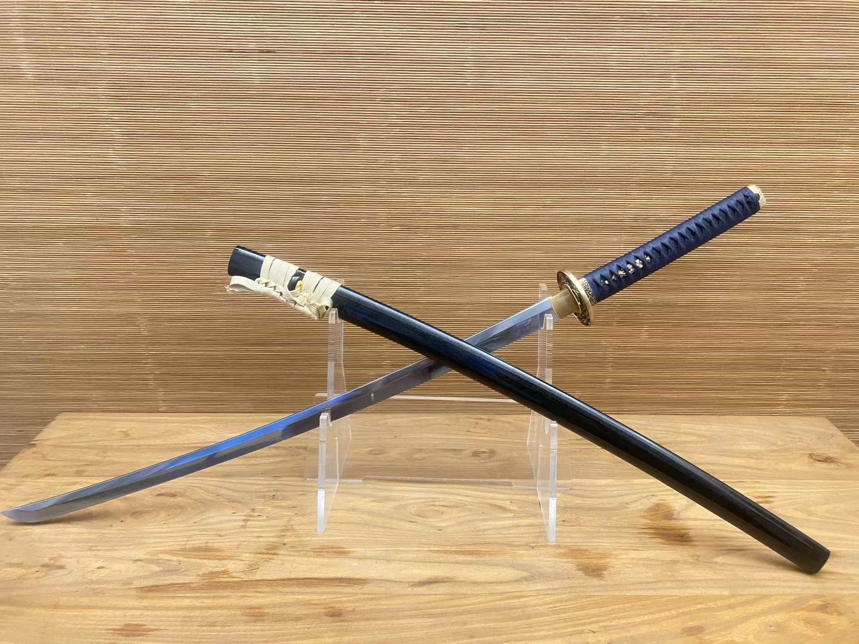Cloudhammer Dragon Cherry Katana - s5 low molybdenum Taiwan variant shock steel