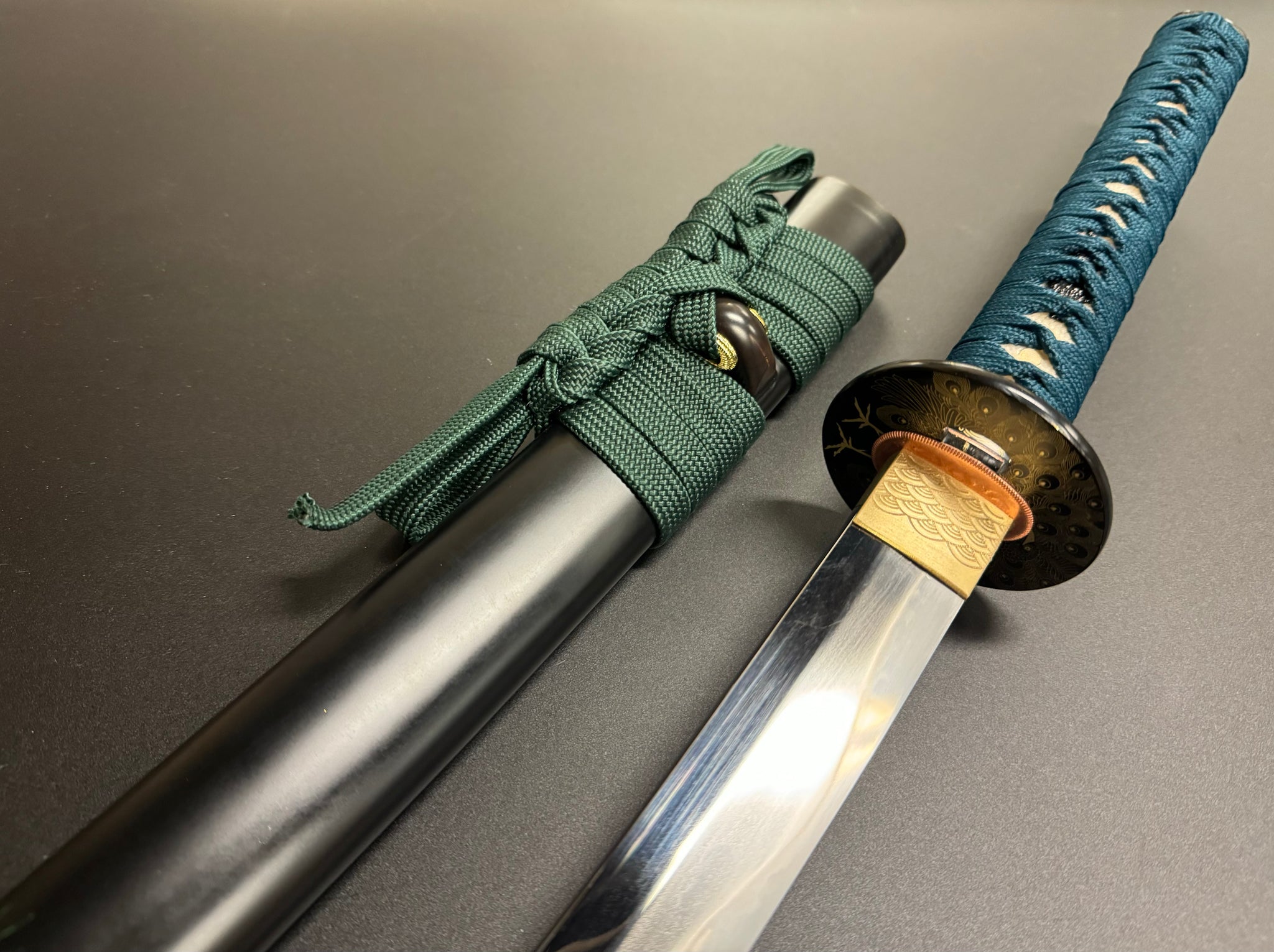 MADE TO ORDER Phoenix Arms Emerald Peacock Katana